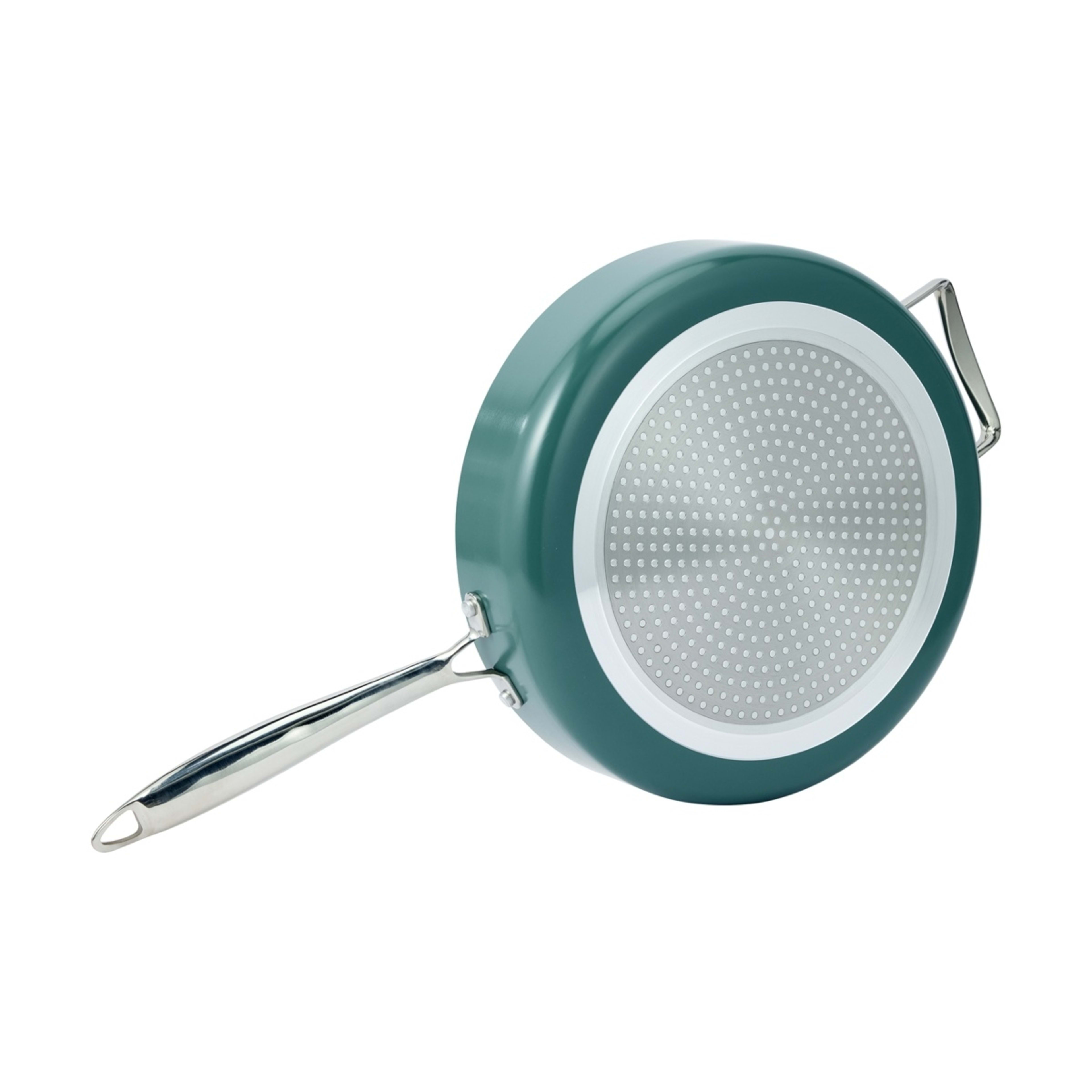 5 28cm Green Ceramic Non-Stick Saute Pan, 5 of 6