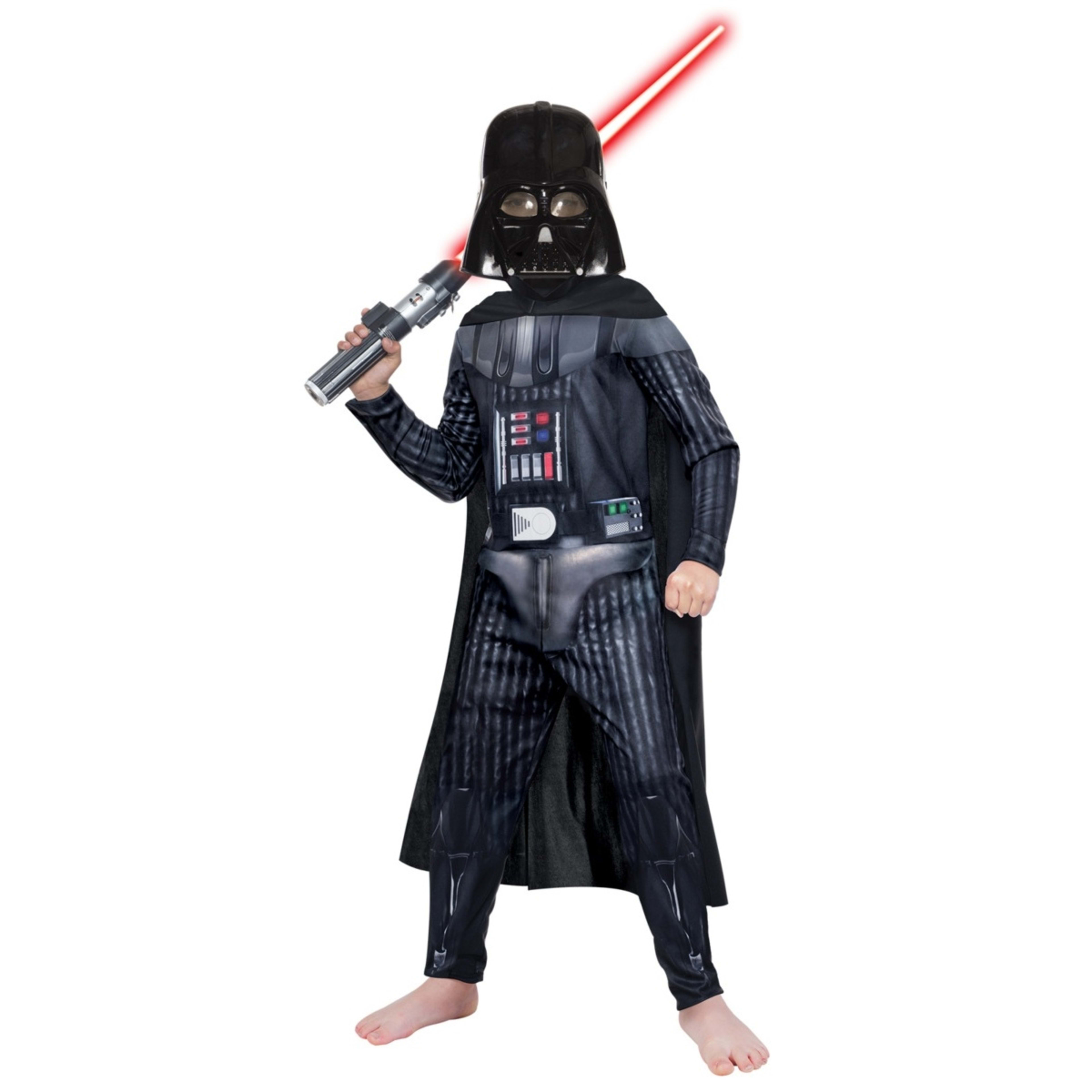 1 Star Wars Darth Vader Costume - Ages 6-8
