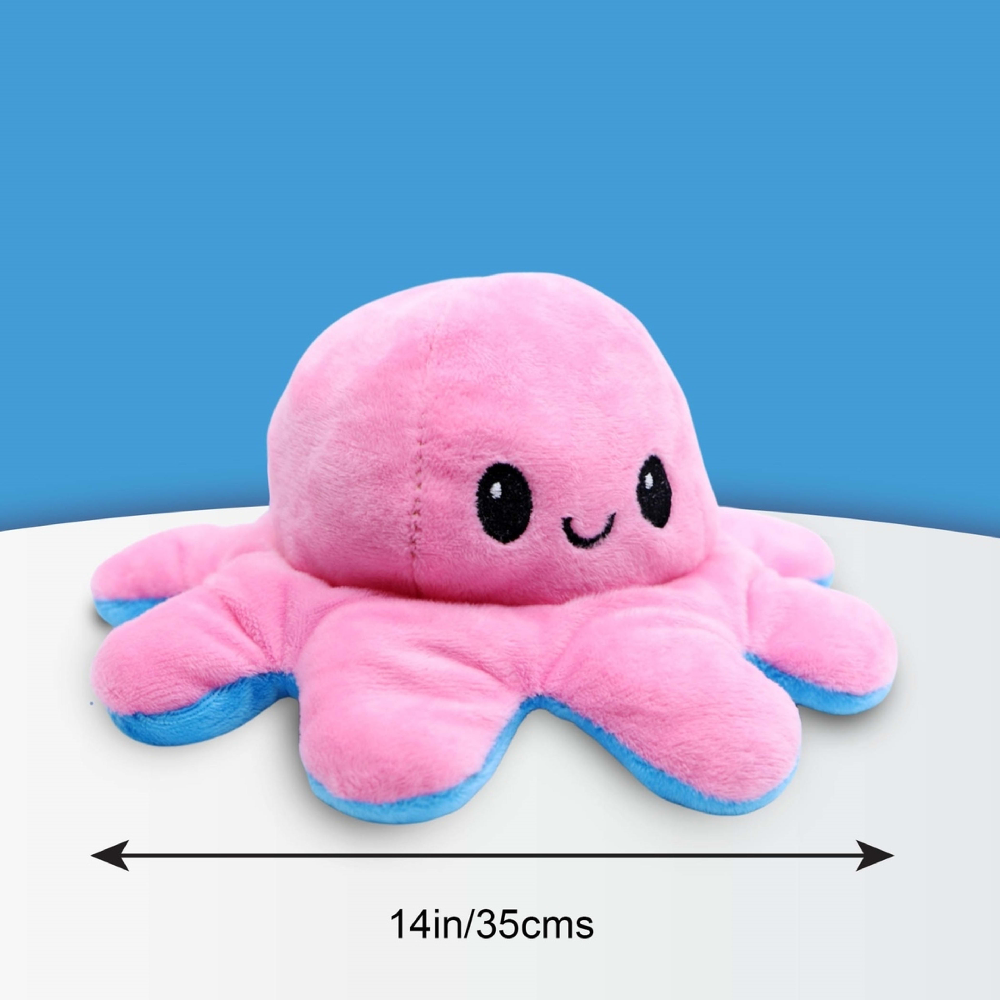 14in. Moody Octopus Plush Assorted Kmart