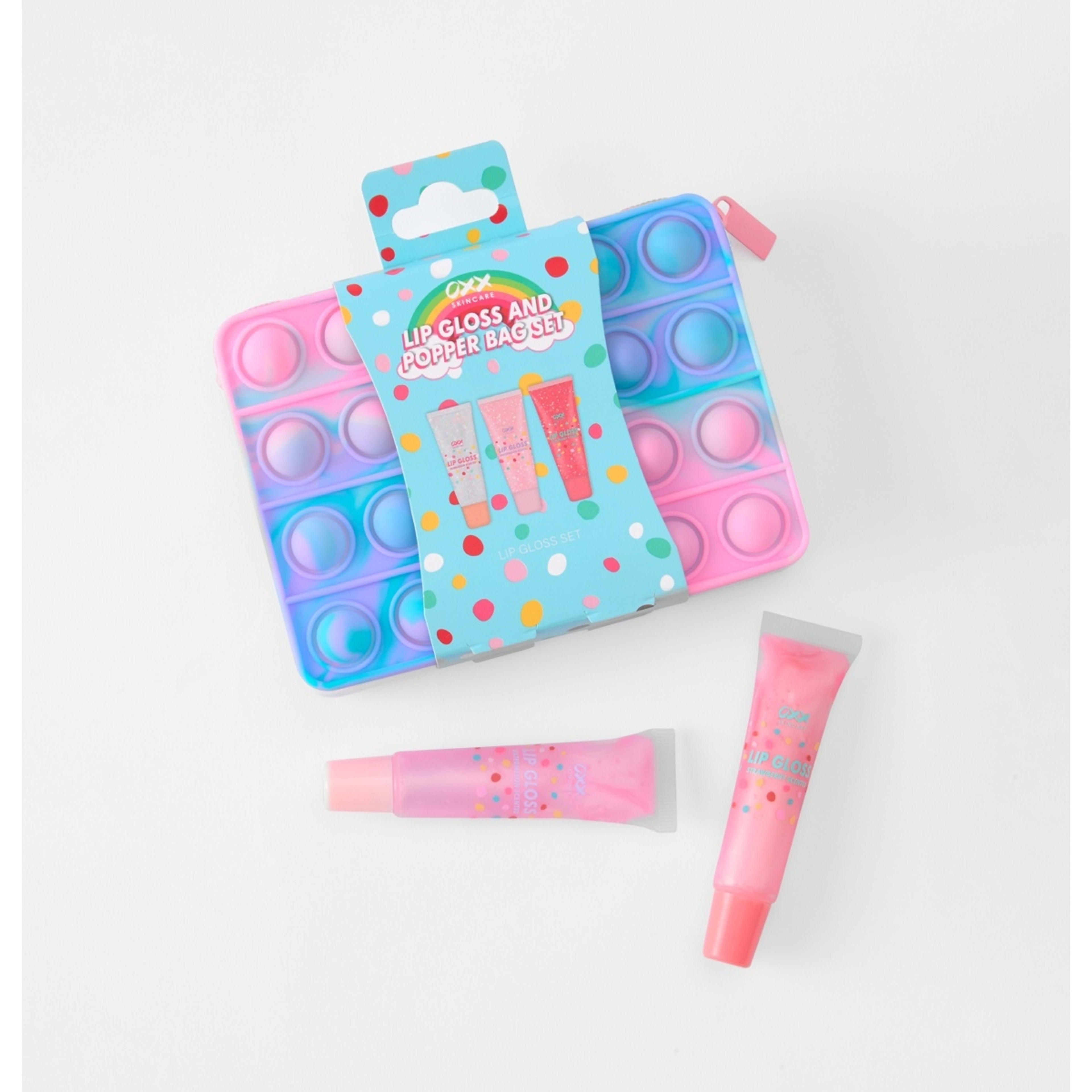 9 OXX Skincare Lip Gloss and Popper Bag Set, 9 of 9
