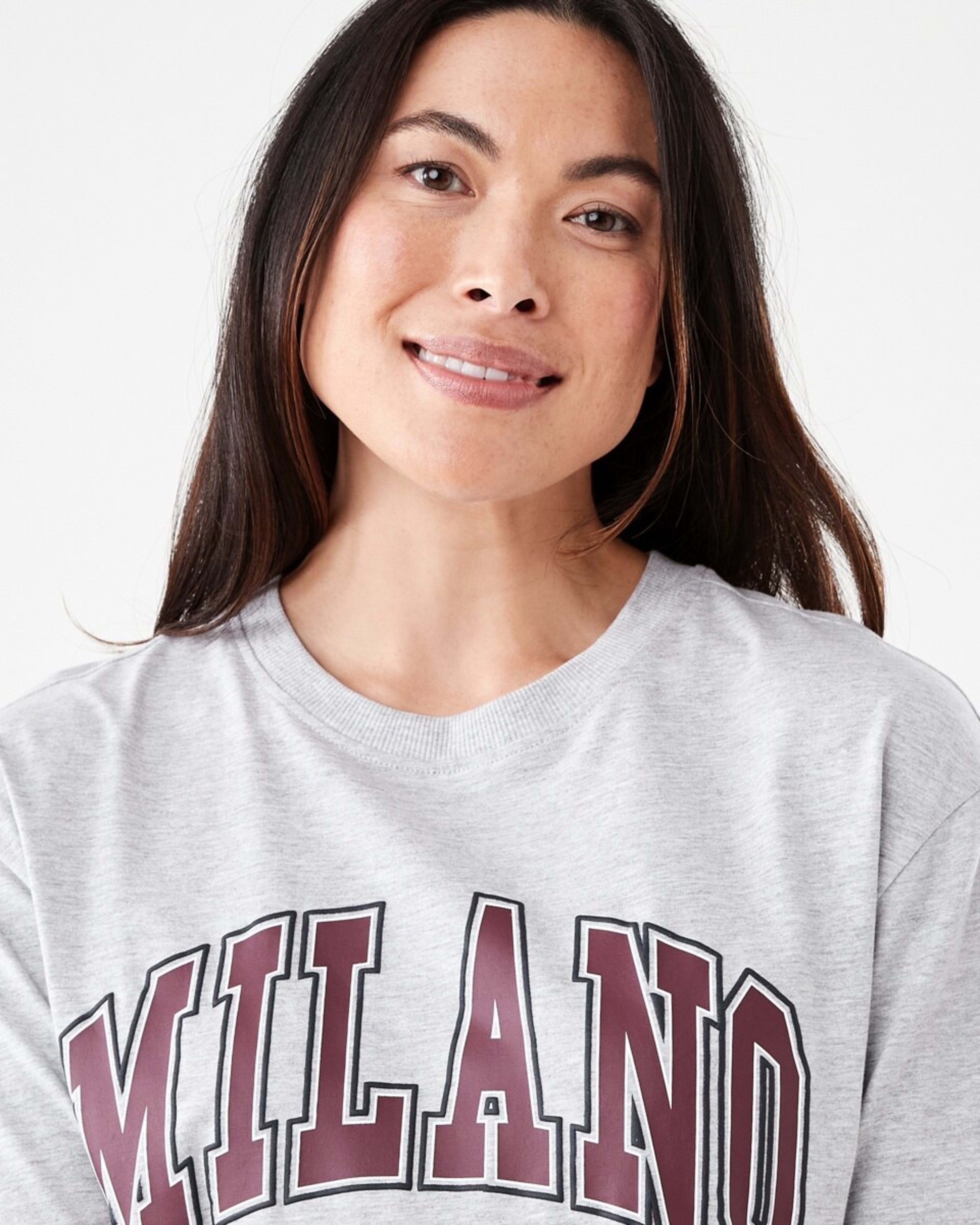4 Short Sleeve Oversized Boyfriend T-shirt Milano, 4 of 5