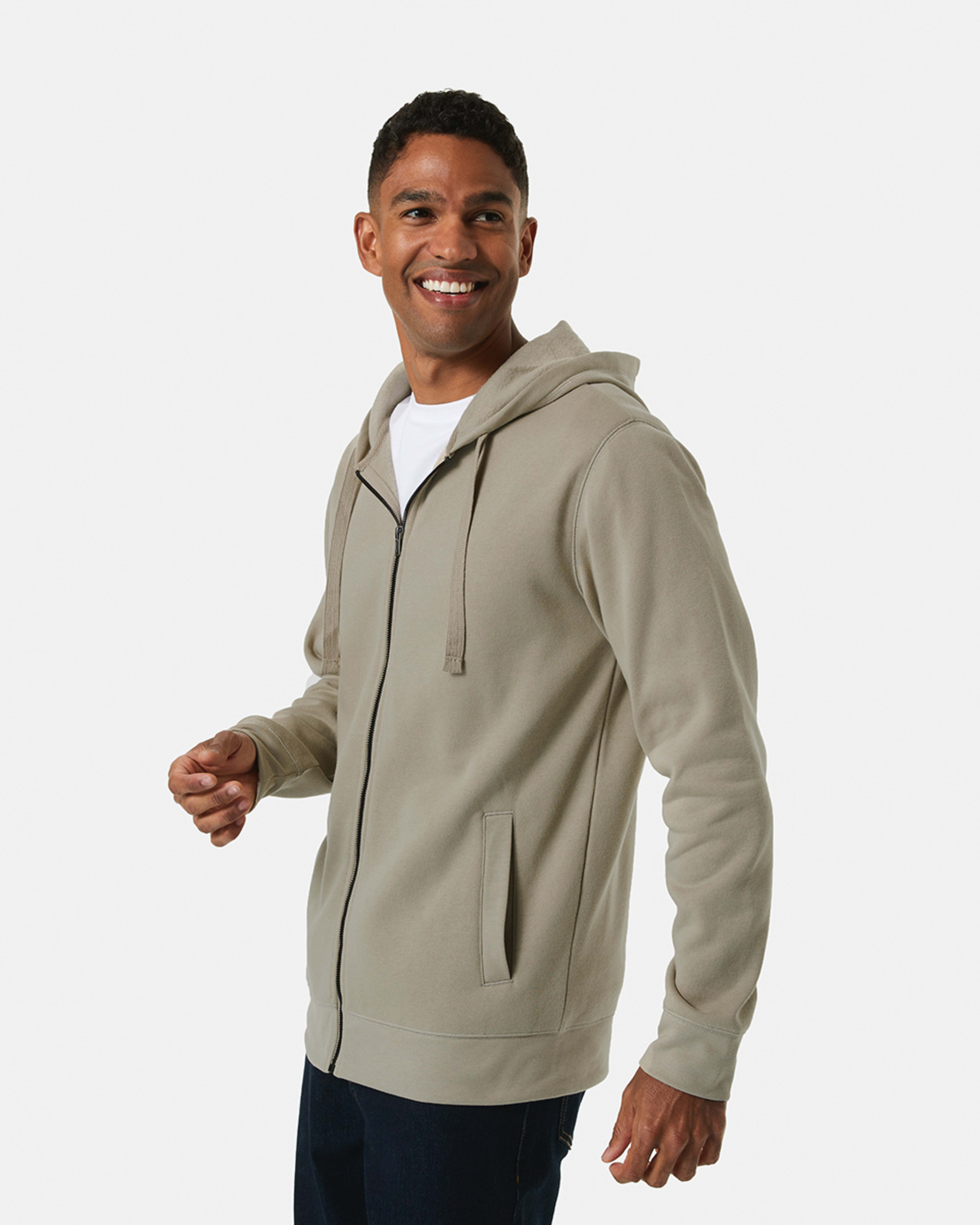 Zip Through Hoodie Kmart