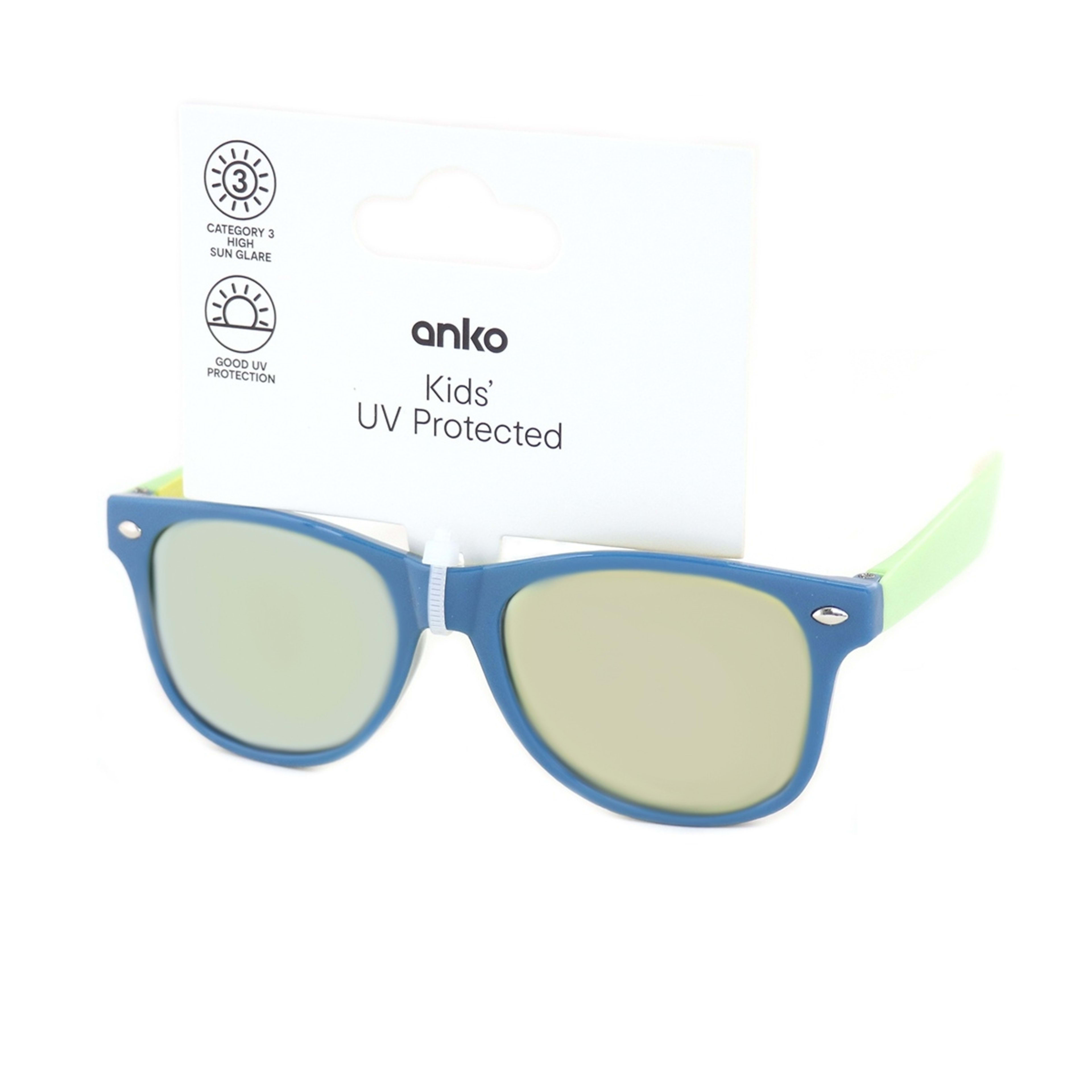 6 Navy Core Sunglasses Colour Blk, 6 of 7