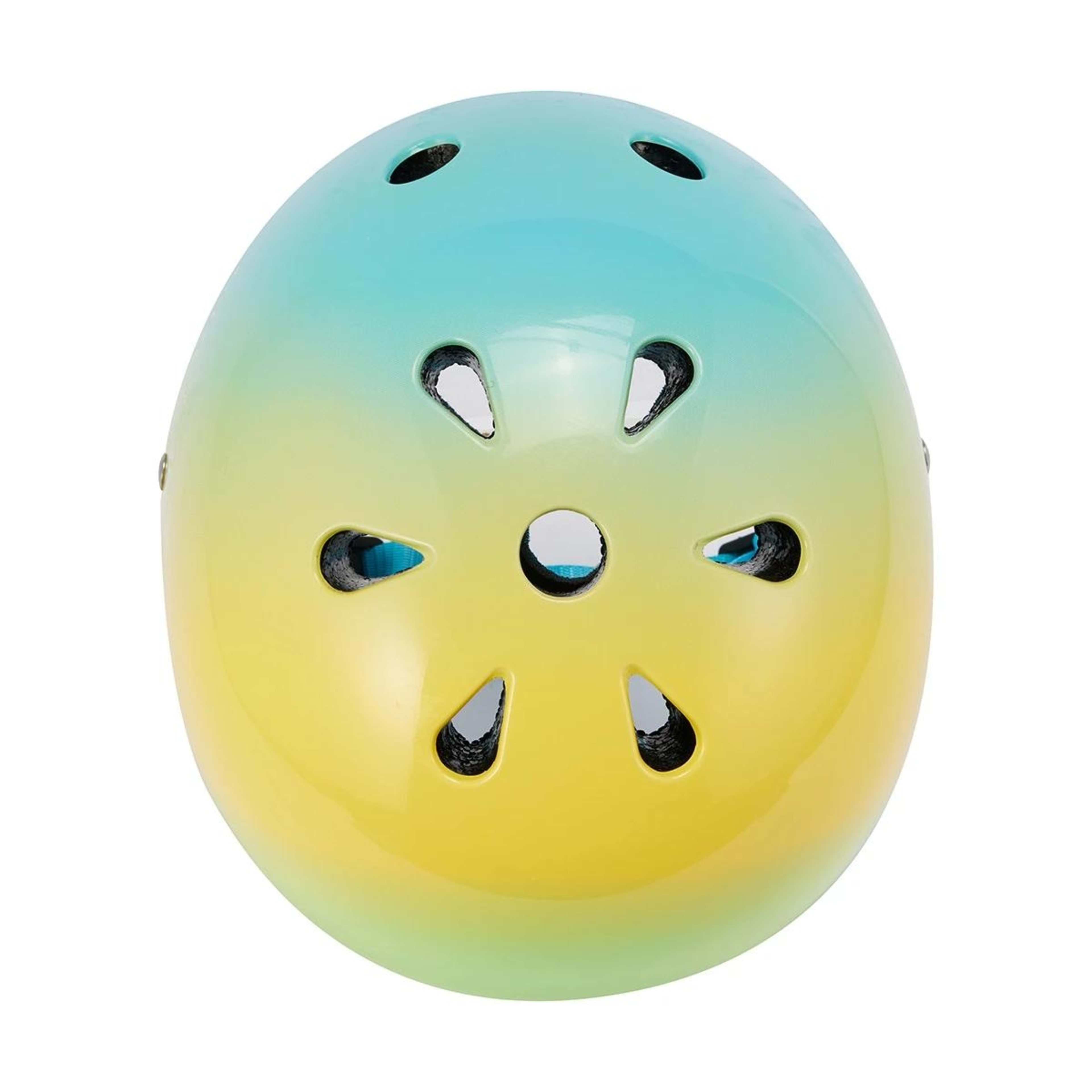 6 Junior Skate Helmet - Small, Blue Ombre, 6 of 8