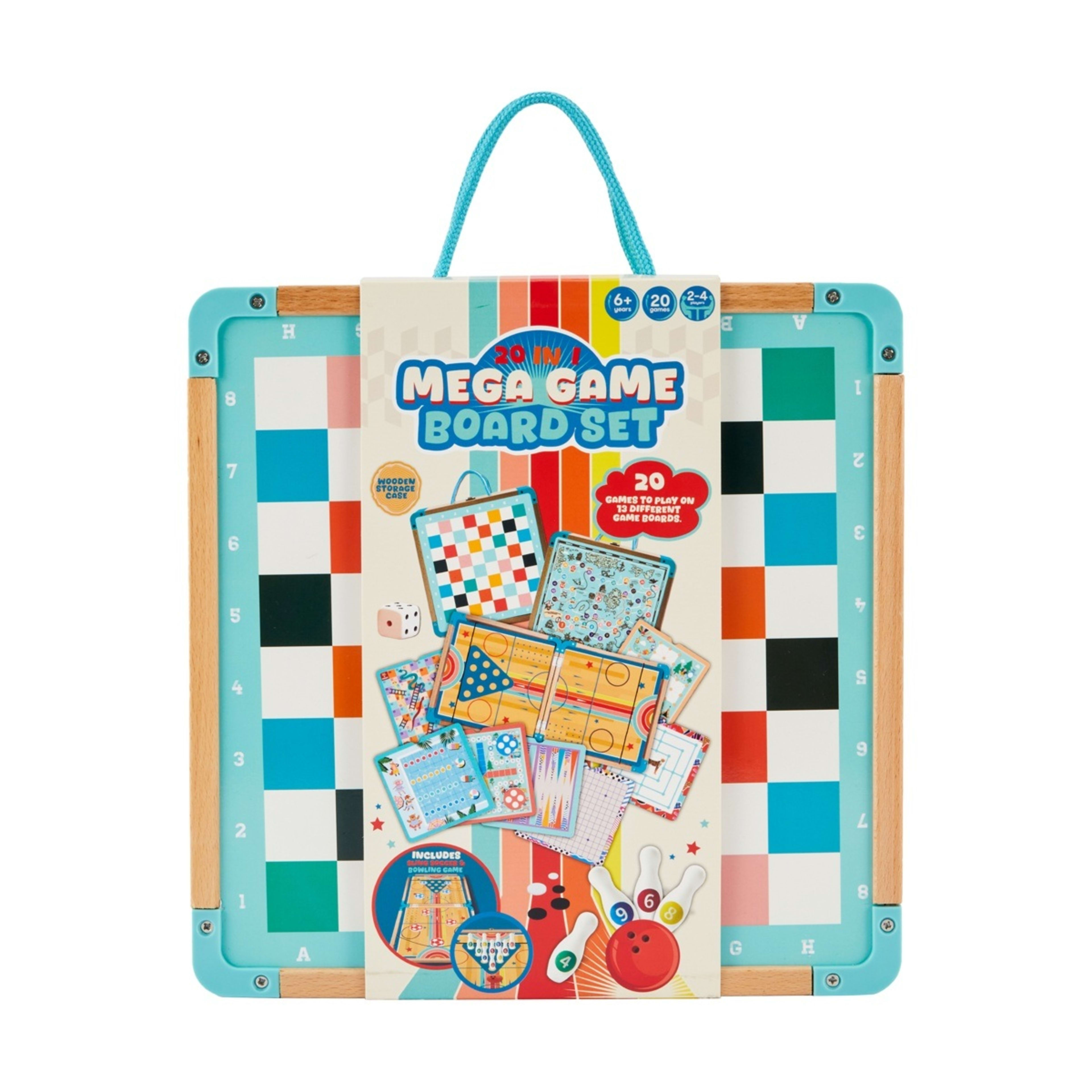 1 20-in-1 Mega Game Board Set