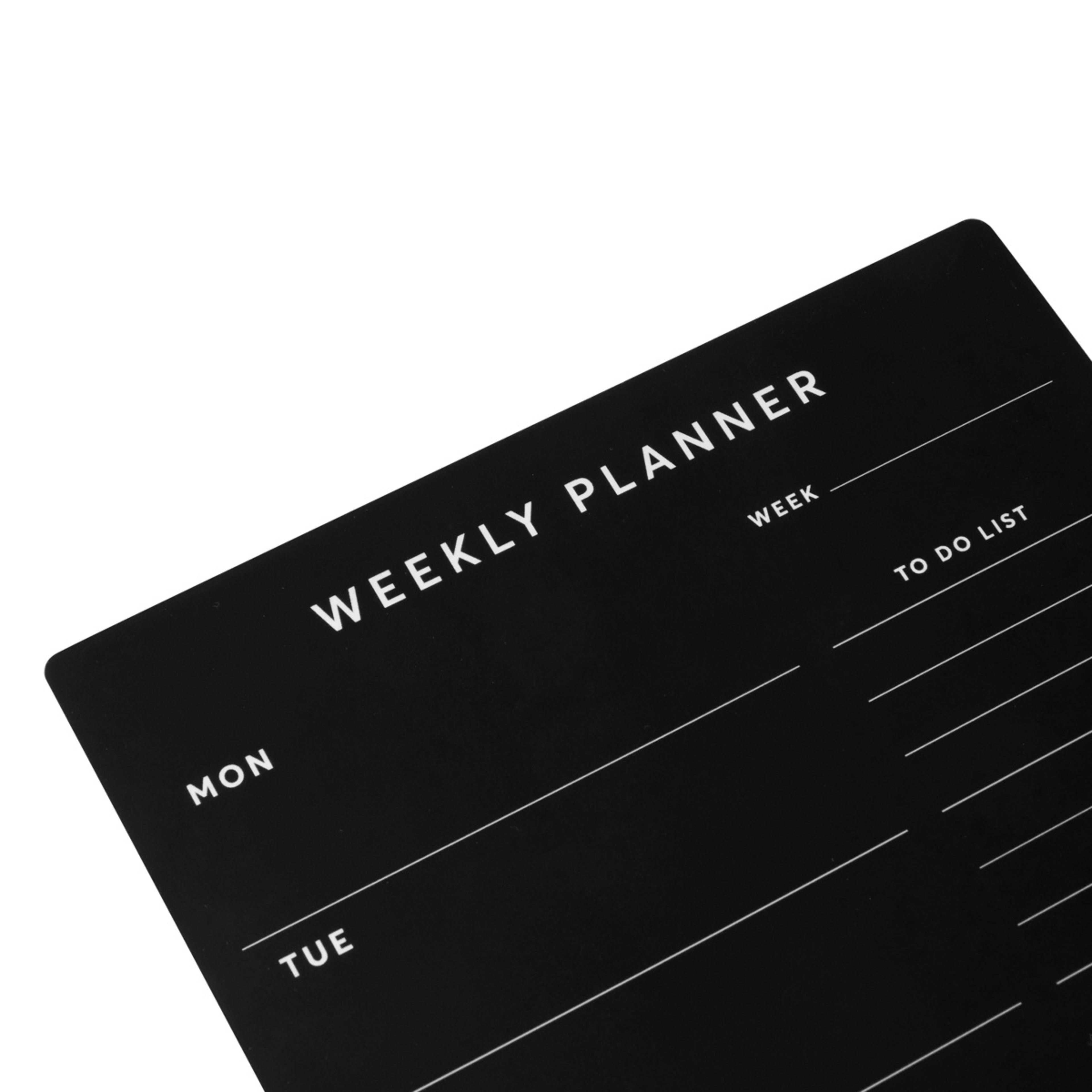 4 Weekly Magnetic Planner - Black, 4 of 8