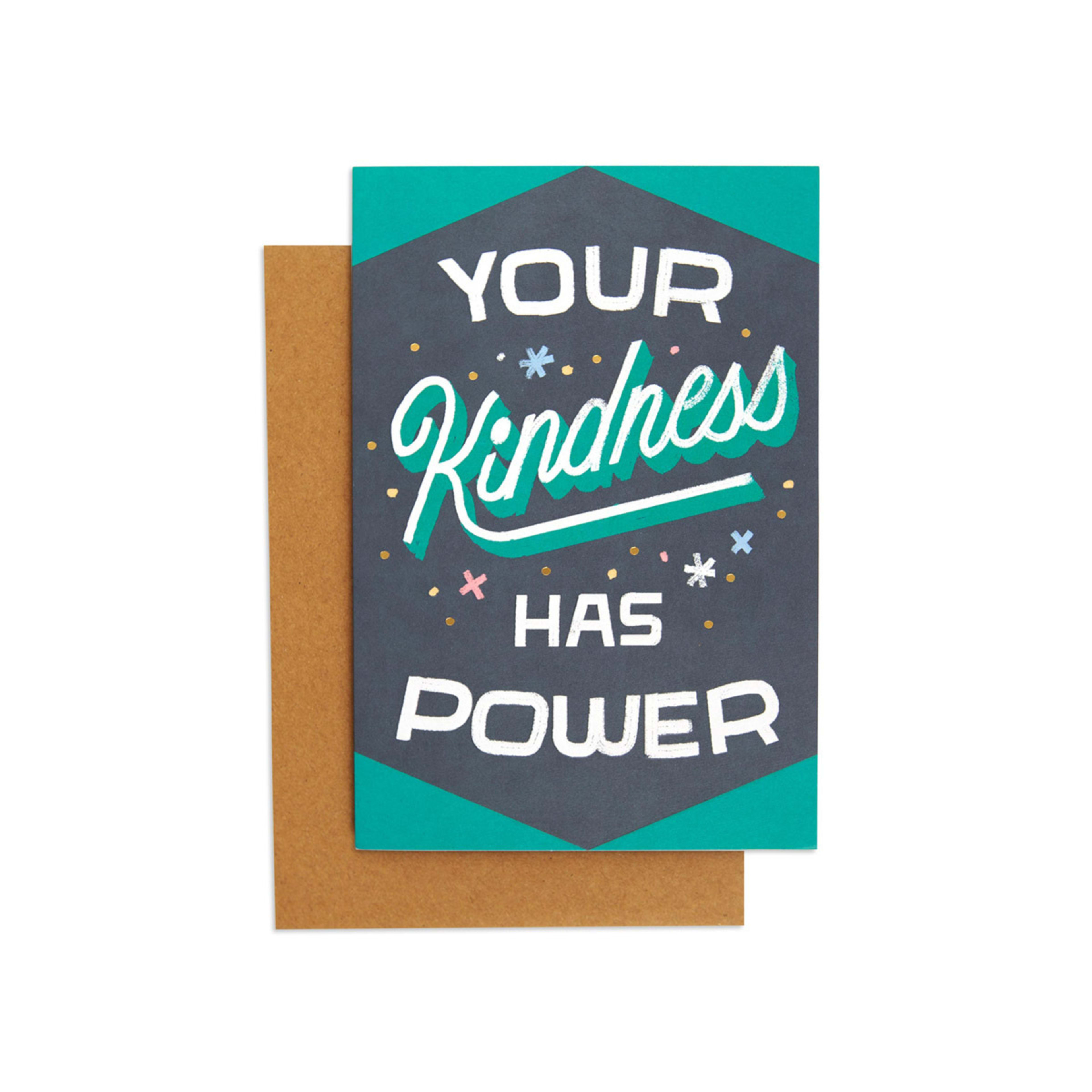 1 Hallmark Little World Changers Support & Encouragement Card for Kids - Kindness Has Power