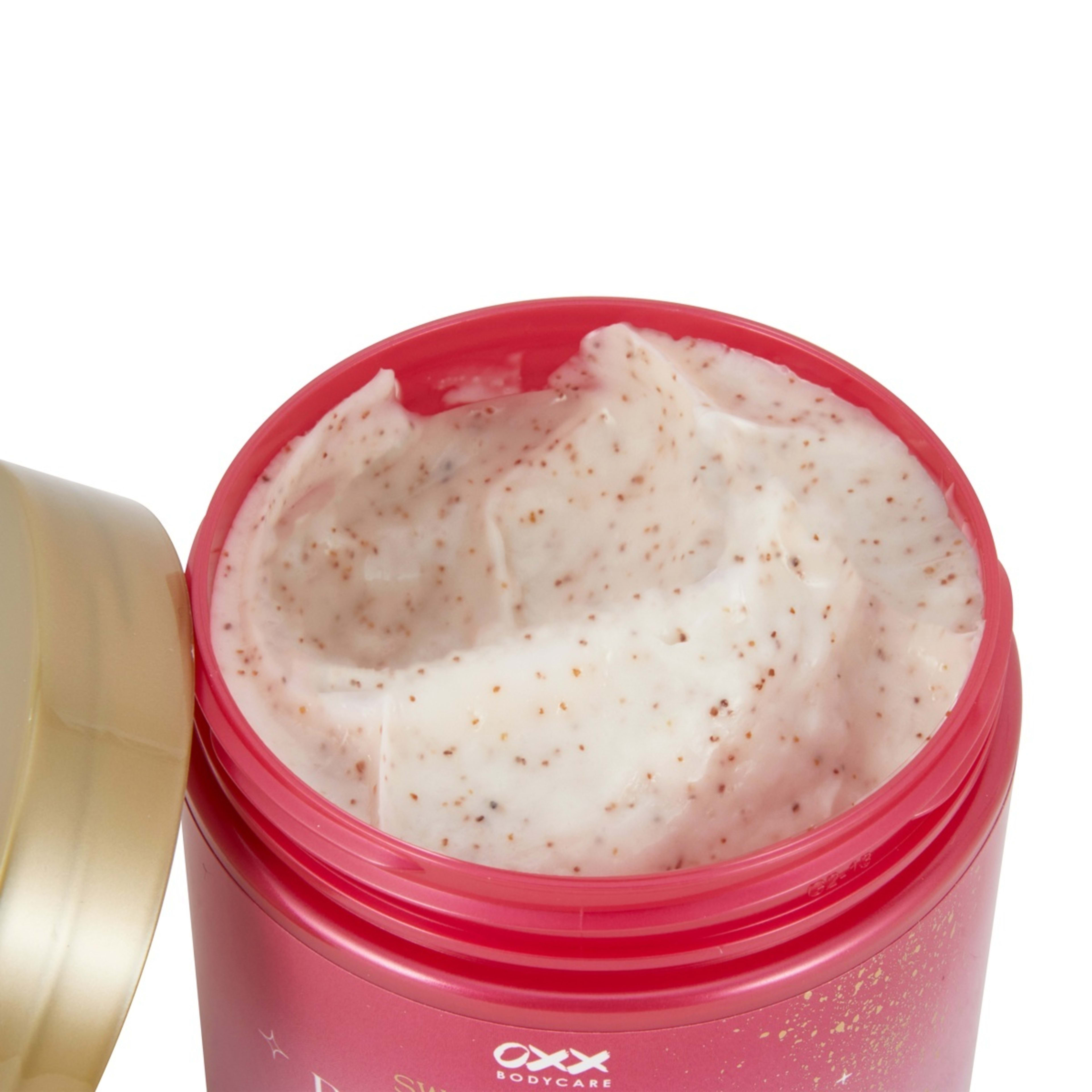 3 OXX Bodycare Pink Blossom Sweet Euphoria Body Scrub 200ml - Strawberry, Violet and Sandalwood, 3 of 5