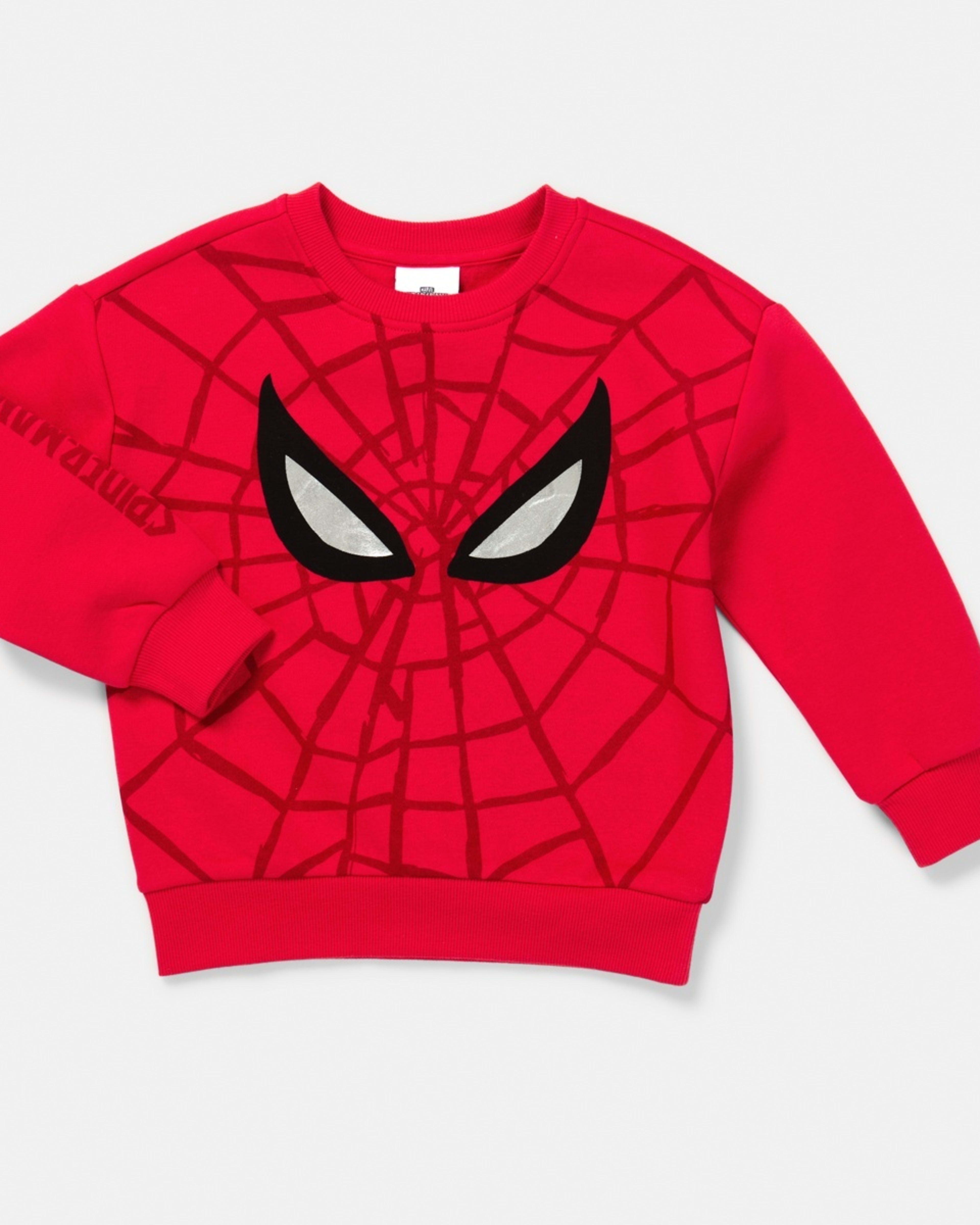 8 Spider-Man License Print Crew Sweatshirt Spiderman, 8 of 9