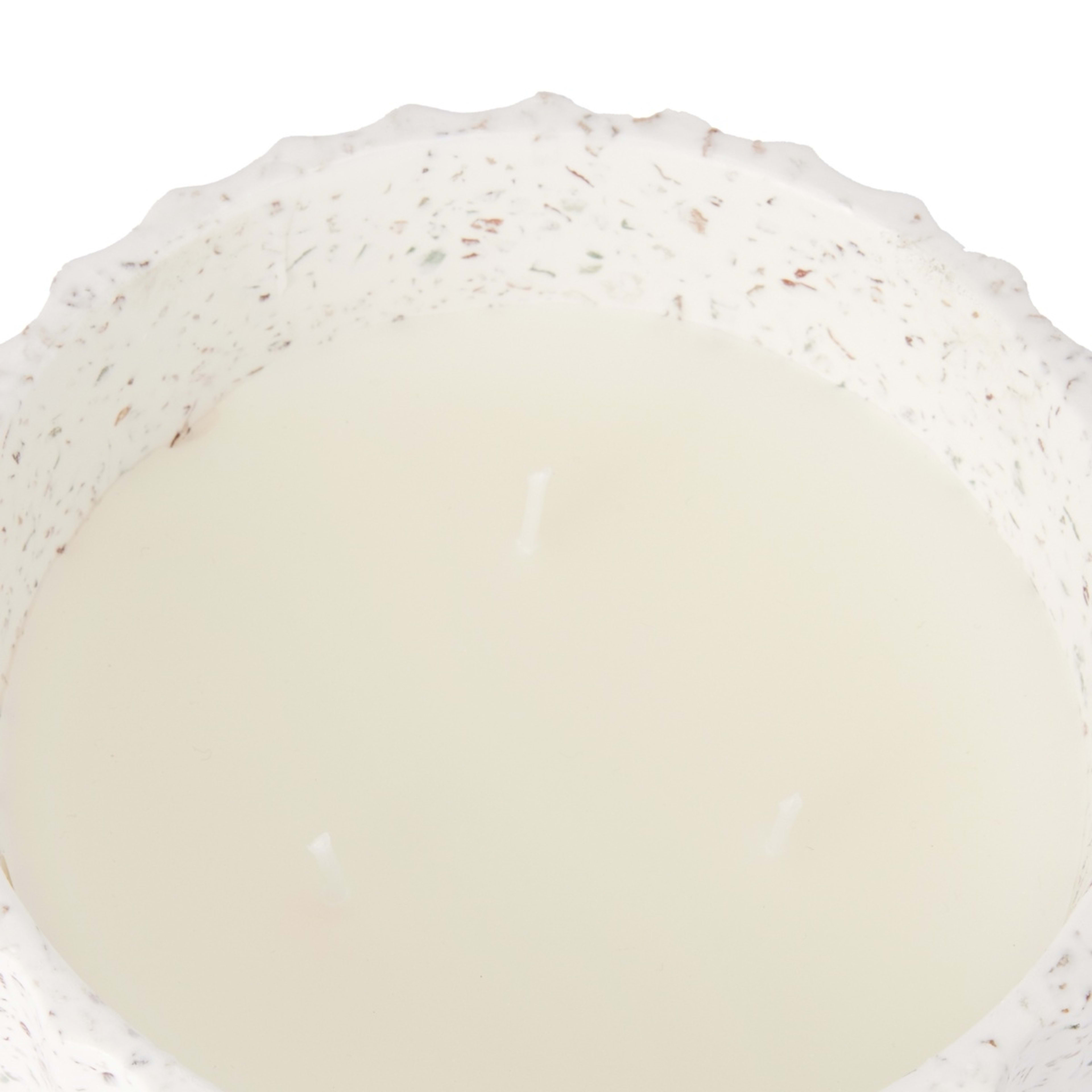 3 Guava and Tuberose Terrazzo Wave Candle, 3 of 4