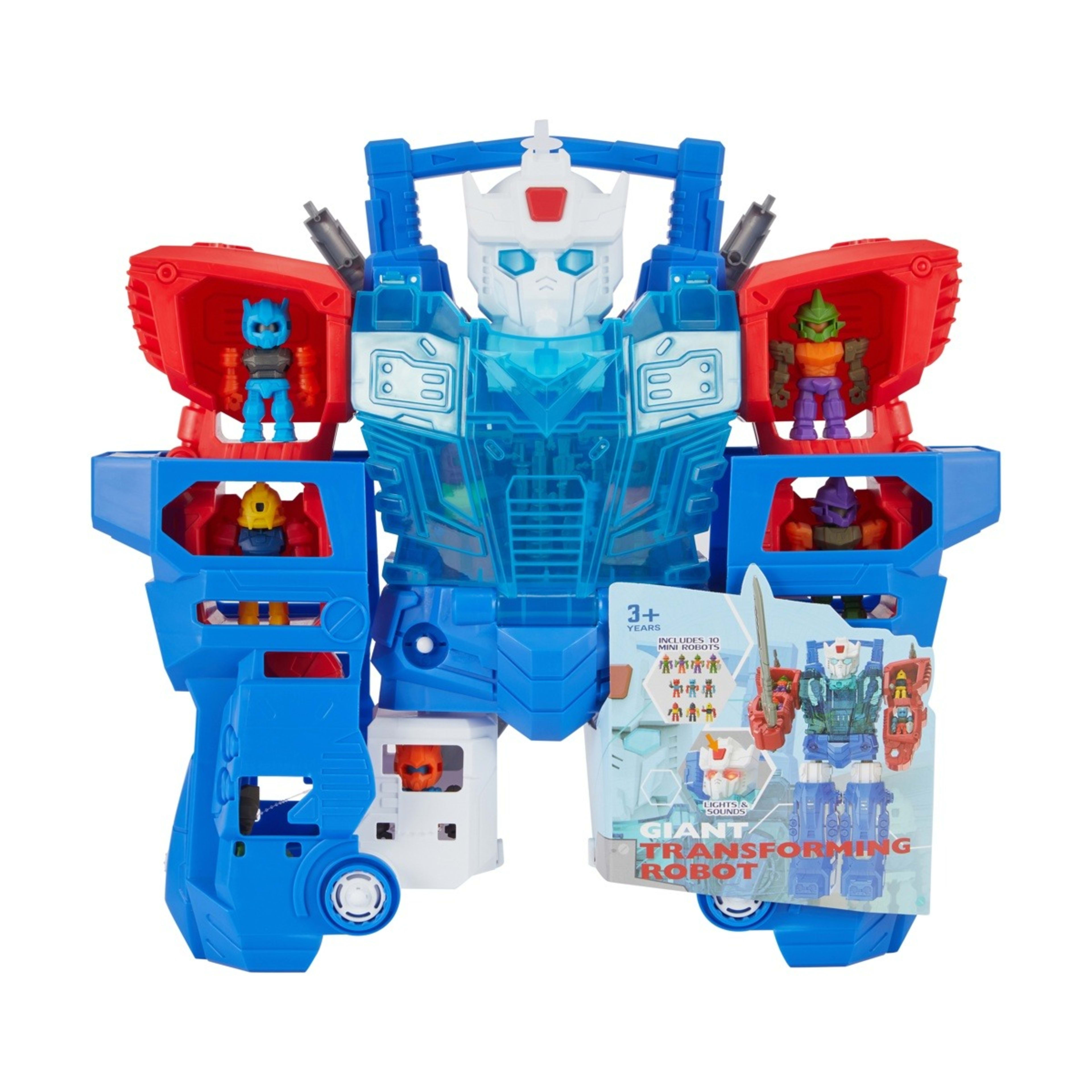 1 Giant Transforming Robot Toy, 1 of 9