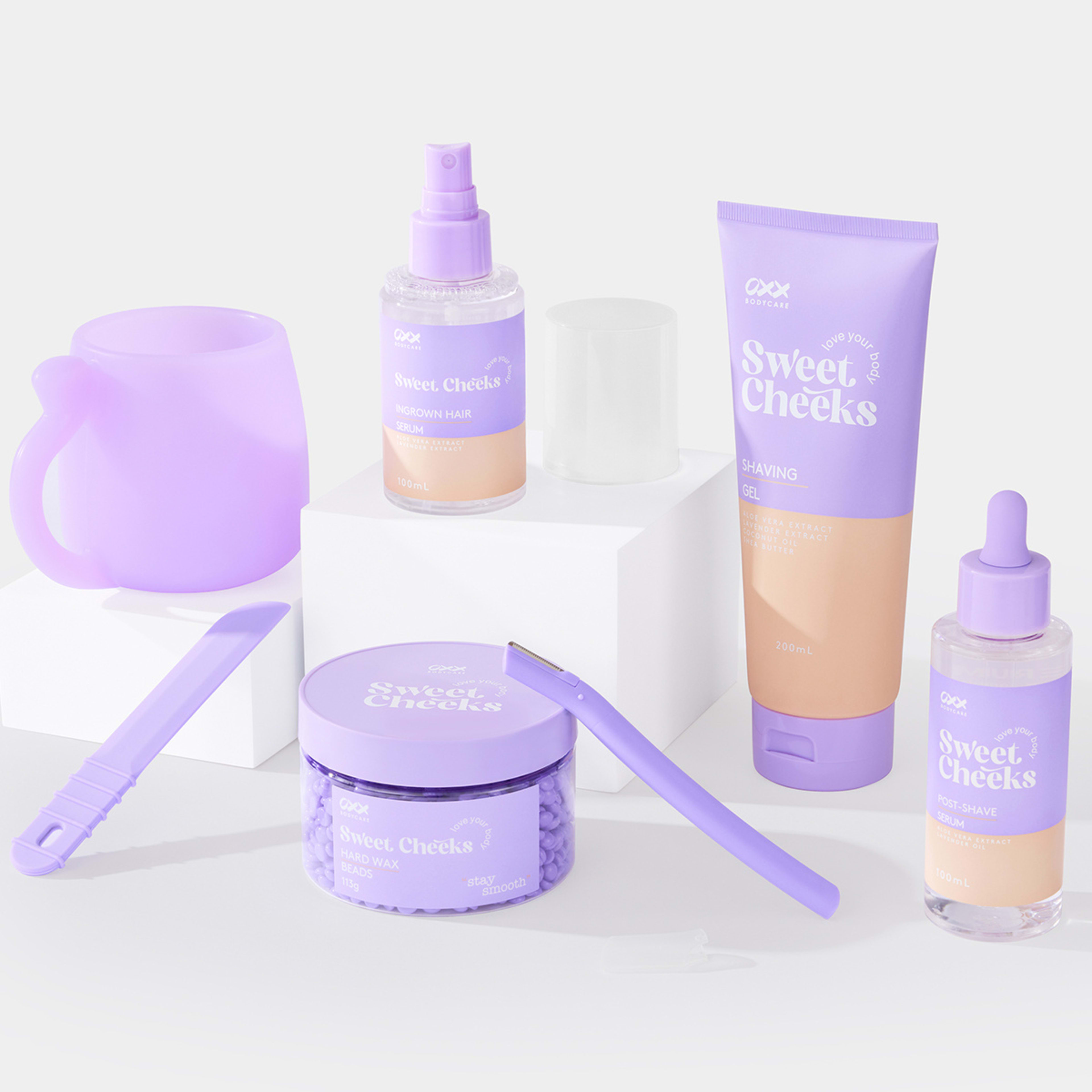 7 OXX Bodycare Sweet Cheeks Hair Identifier Set, 7 of 7