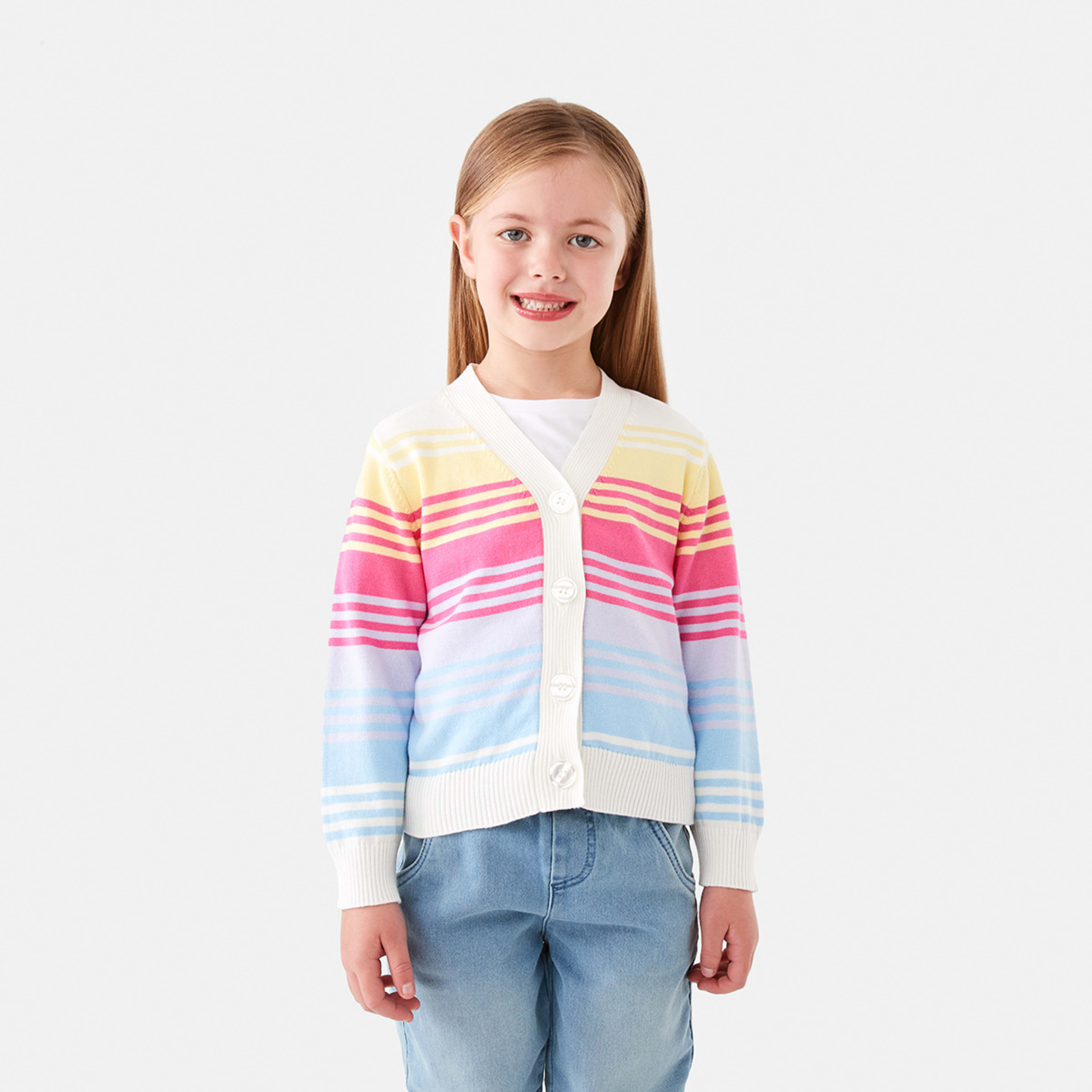1 Cardigan Pstl Strpe, 1 of 8