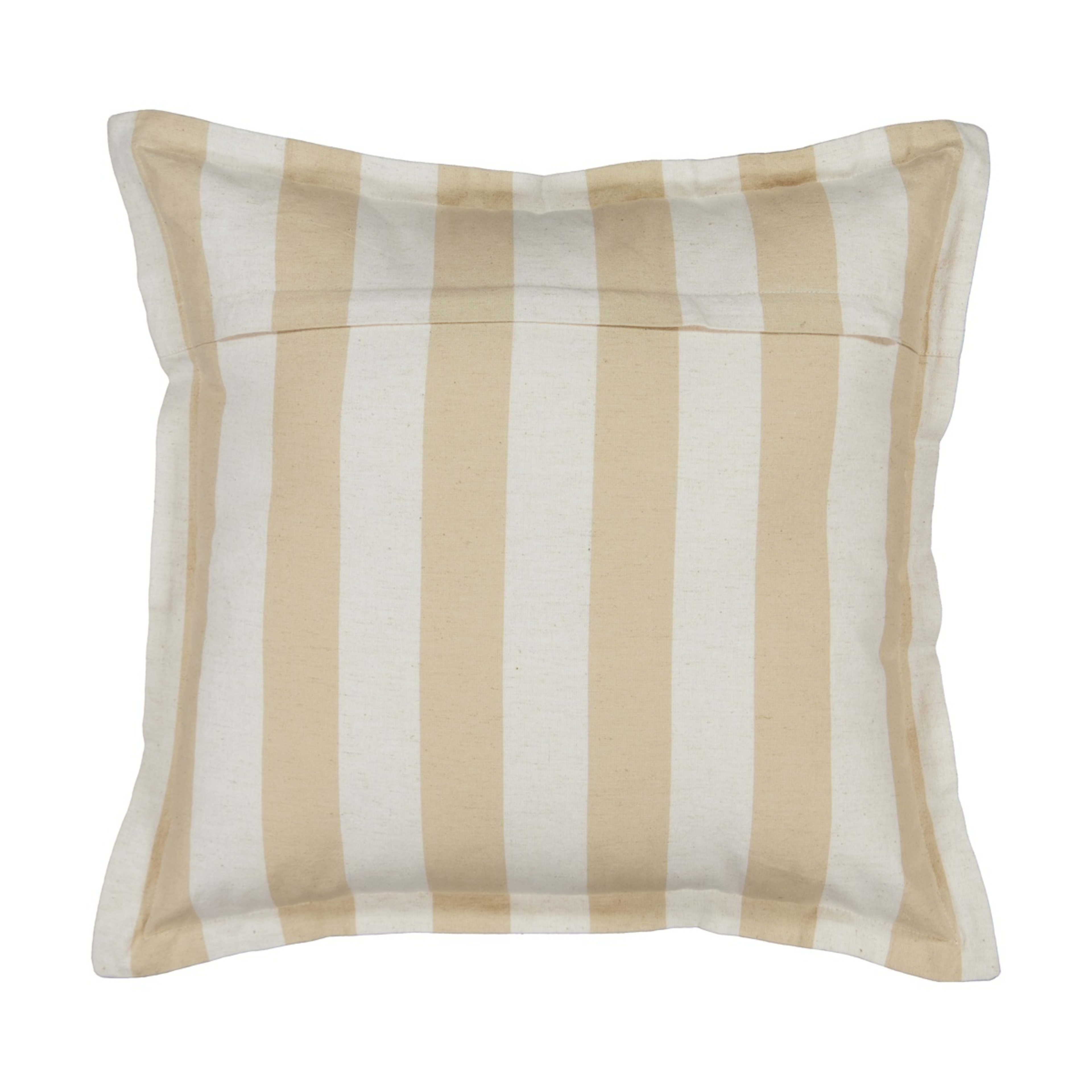 3 50cm Stripe Cushion - Natural, 3 of 5