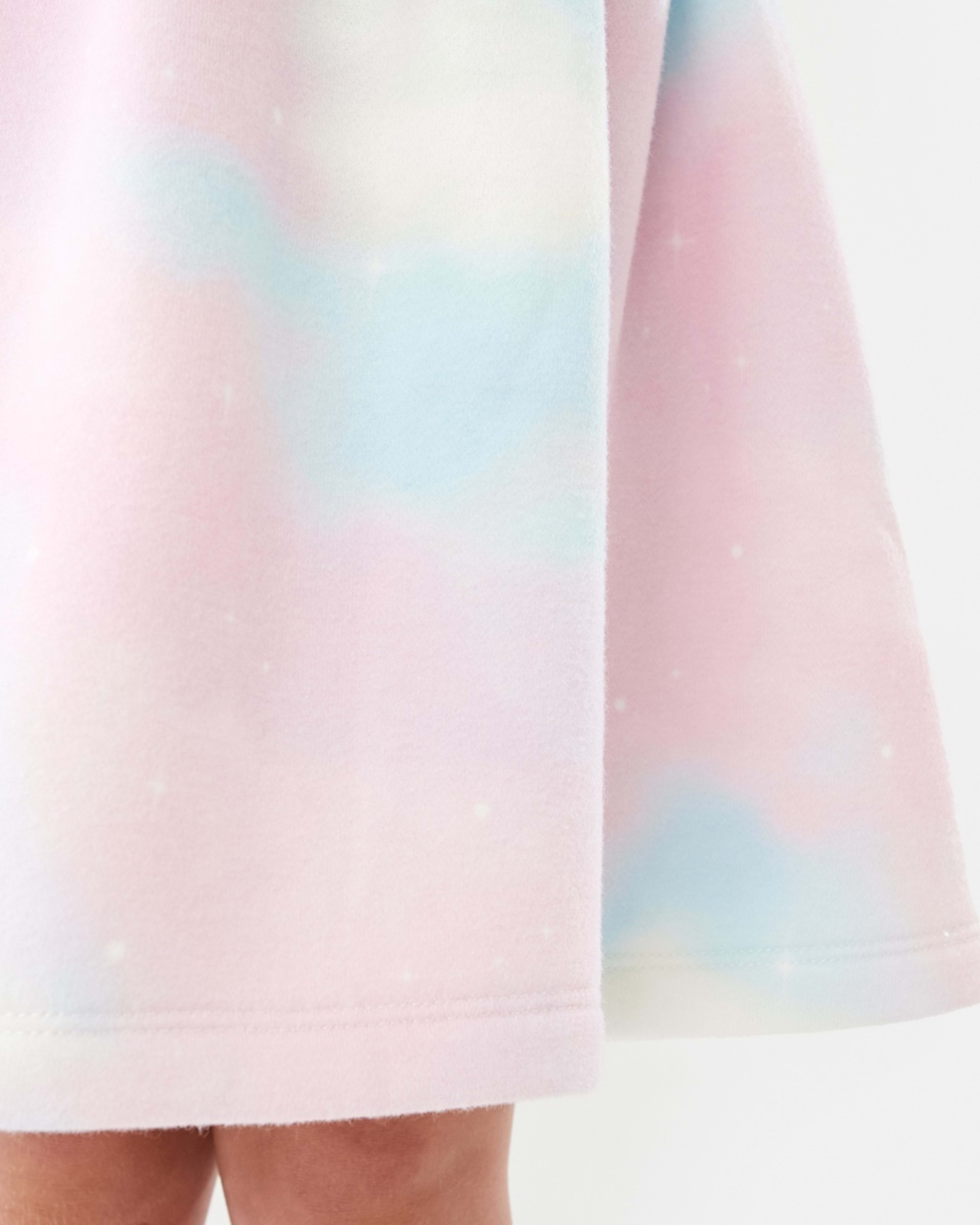 5 Printed Fleece Dress Galaxy, 5 of 9