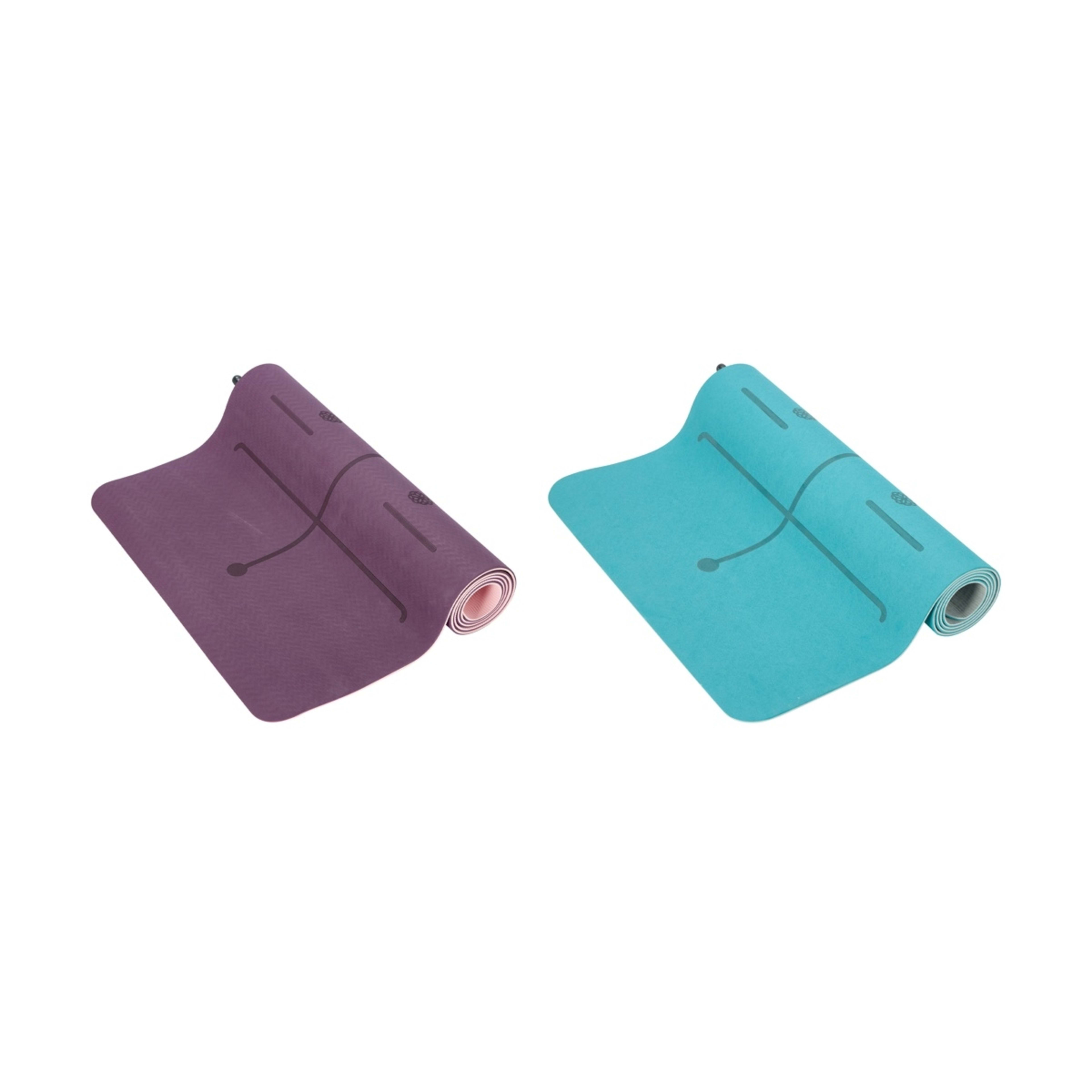1 Yoga Mat - Reversible, Assorted
