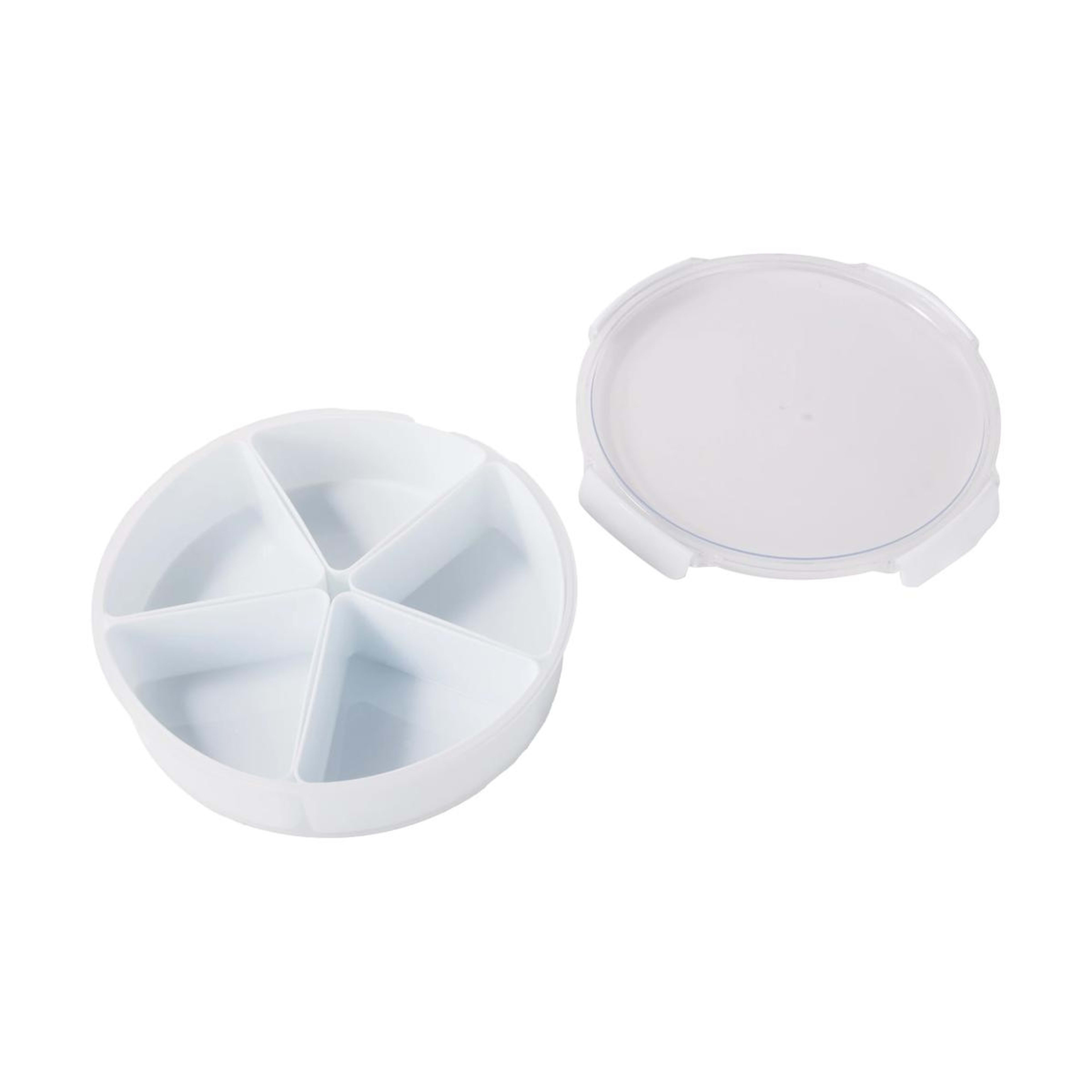 3 Round Section Snack Box, 3 of 9