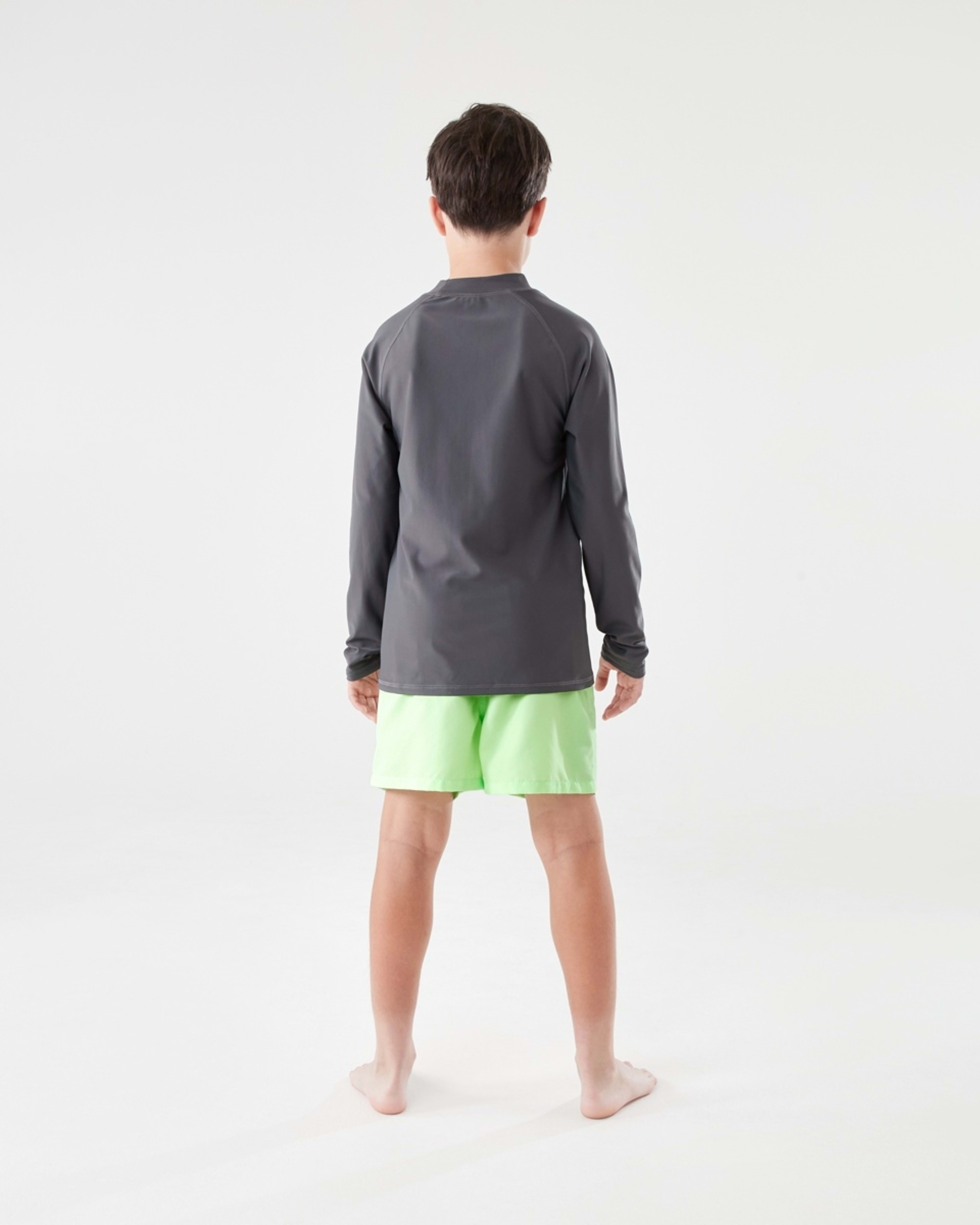5 Basic Swim Shorts FLURO LIME, 5 of 5