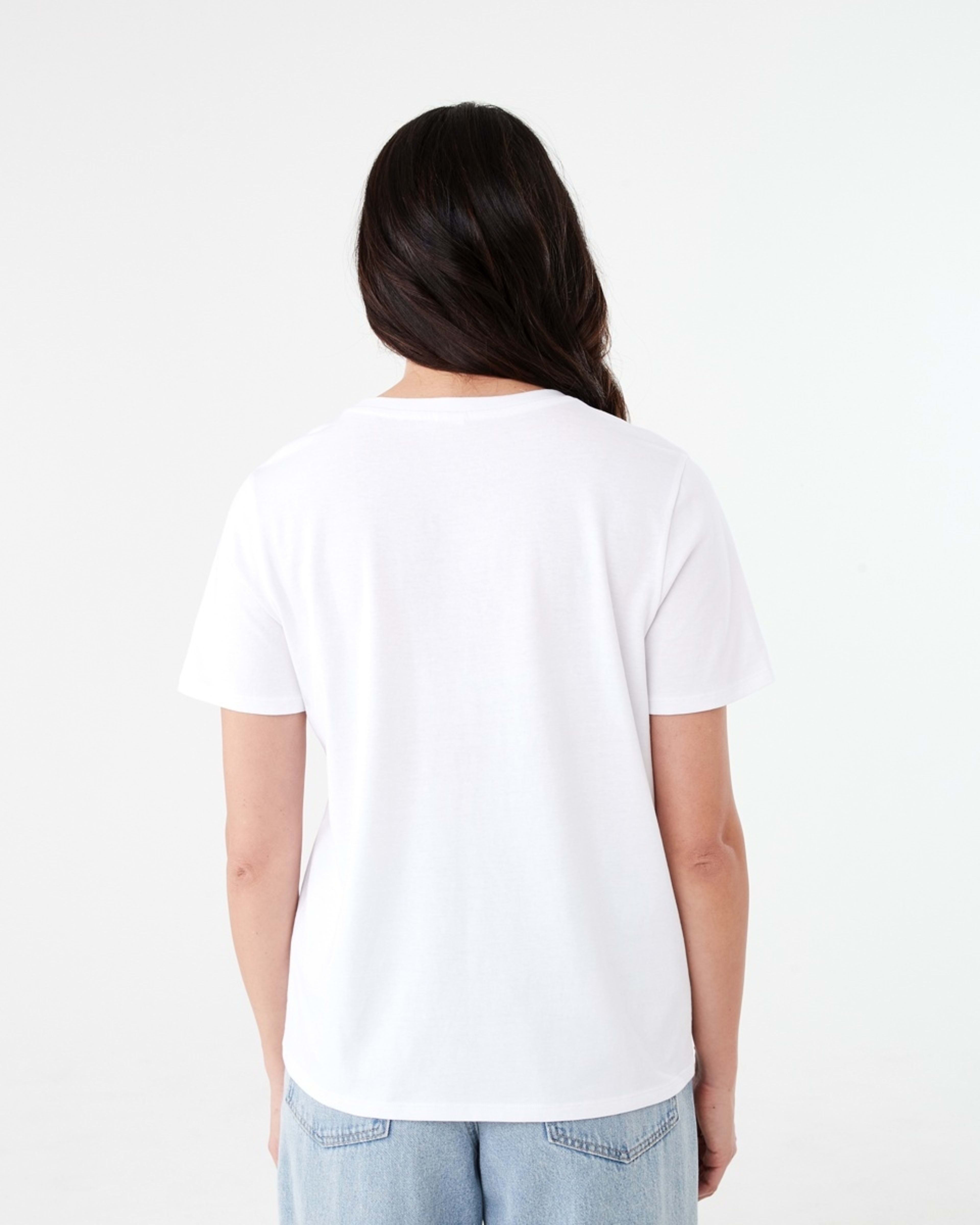 3 Short Sleeve Printed T-shirt ST TROPEZ WHITE, 3 of 5