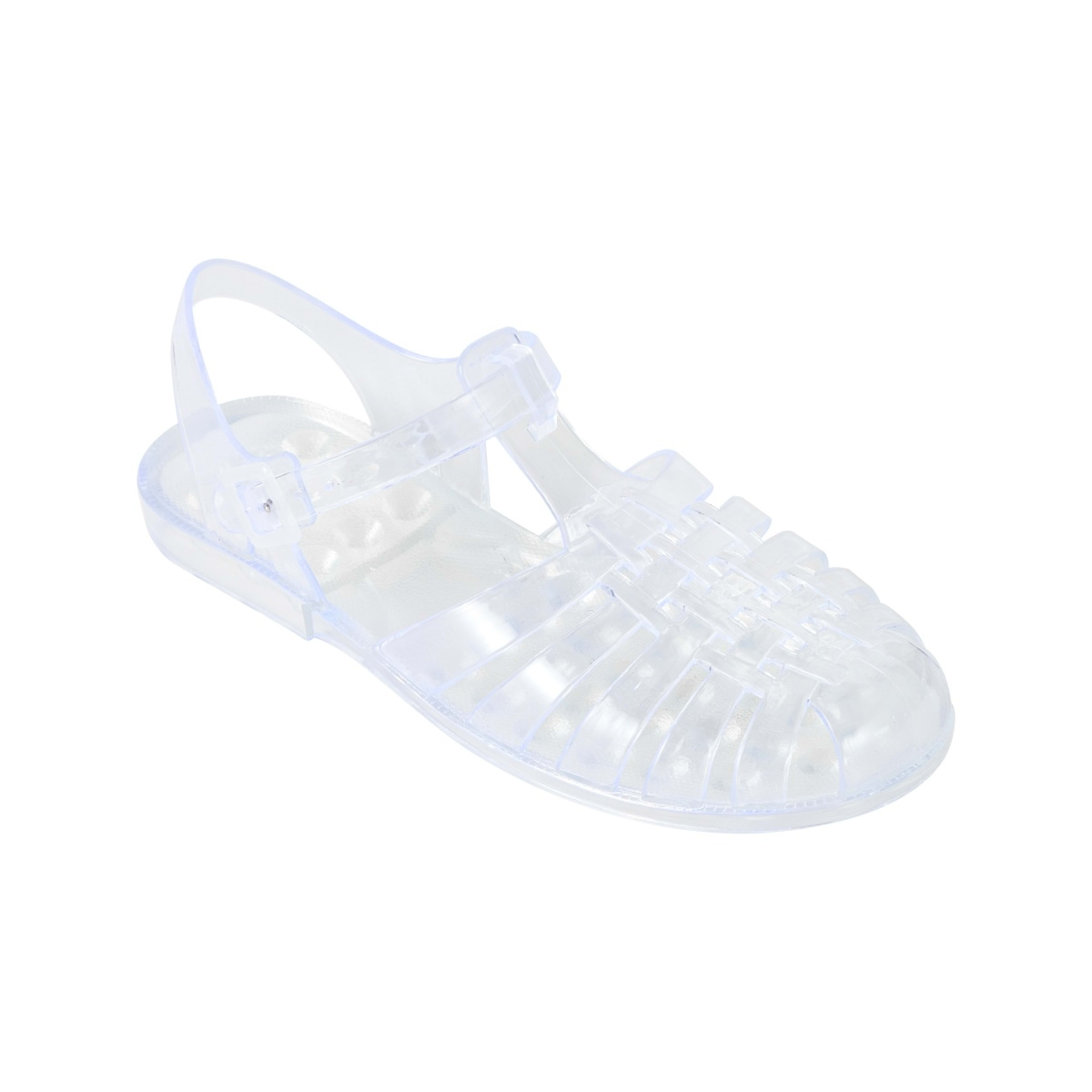 1 Fisherman Jelly Sandals Clear, 1 of 4