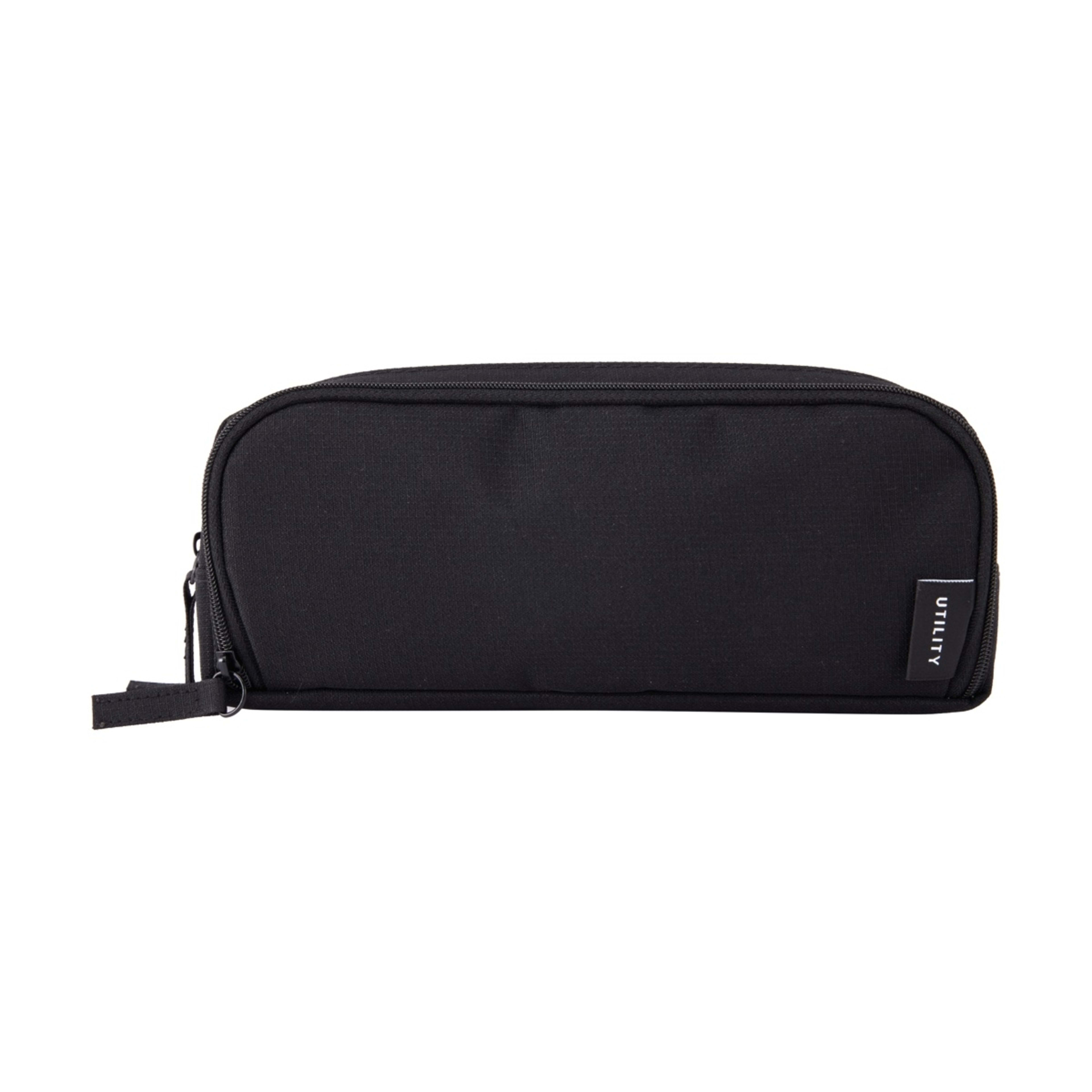 1 Pencil Case Multi Compartment - Black