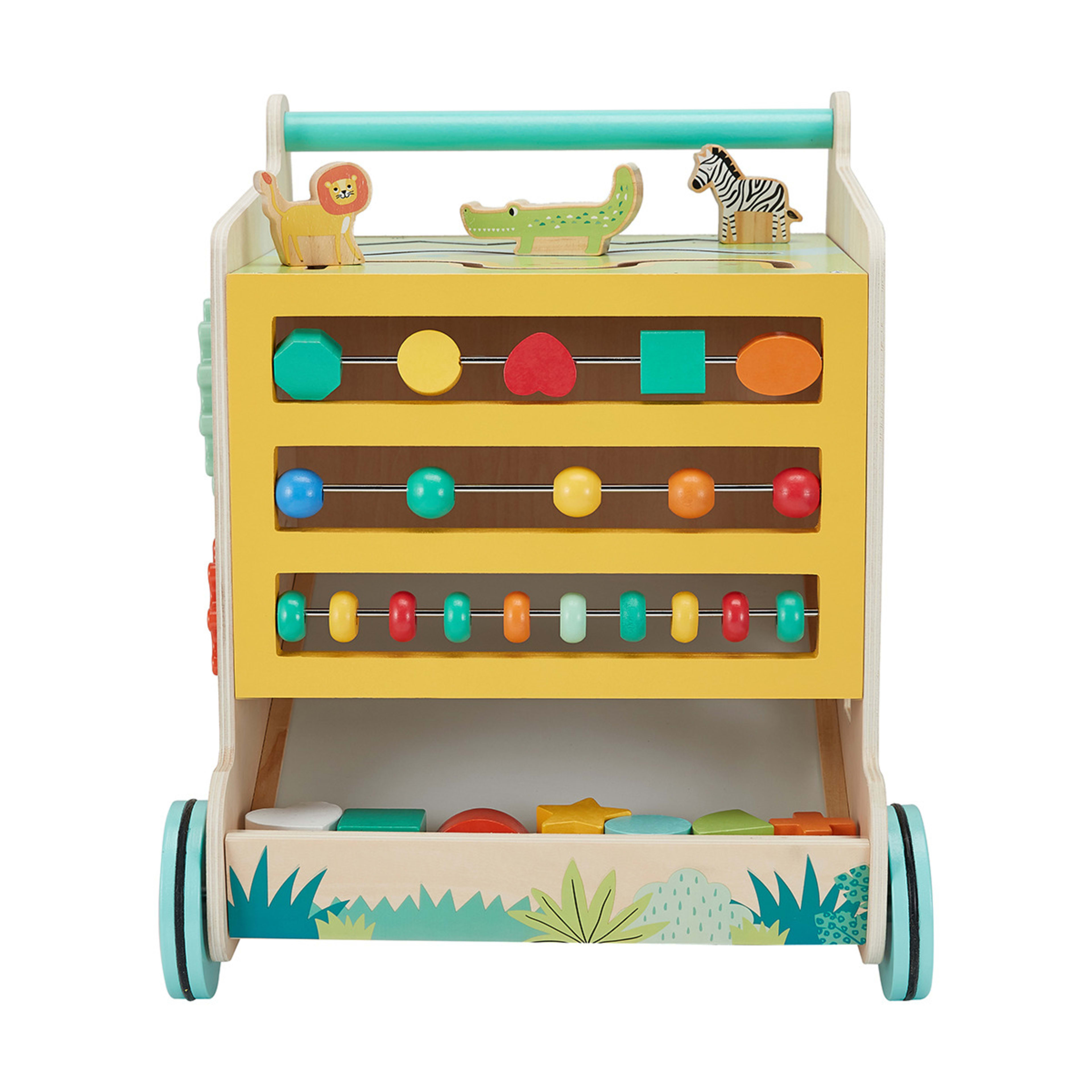 Wooden 6in1 Activity Cube Walker Kmart