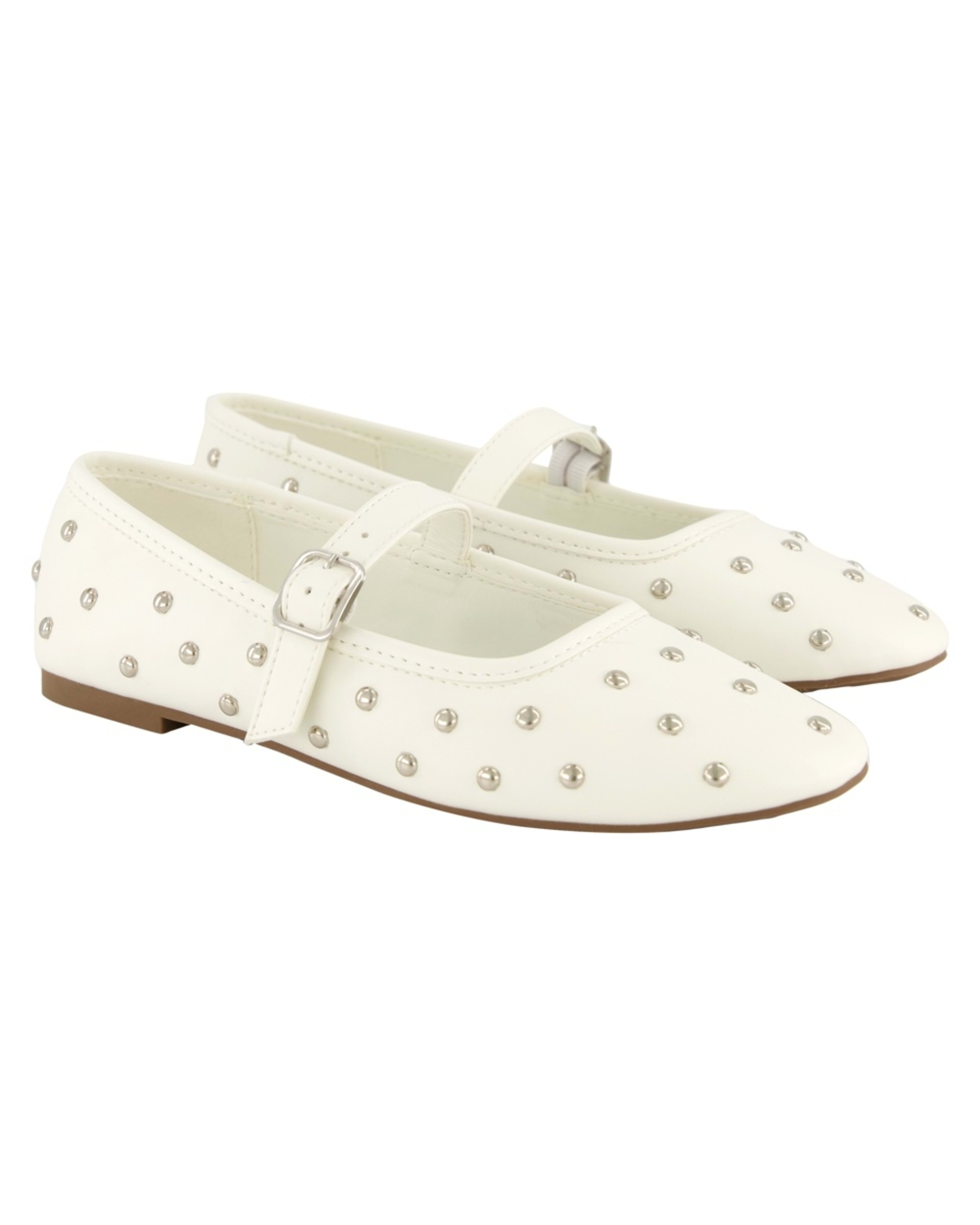 3 Trend Ballet Flats White, 3 of 3