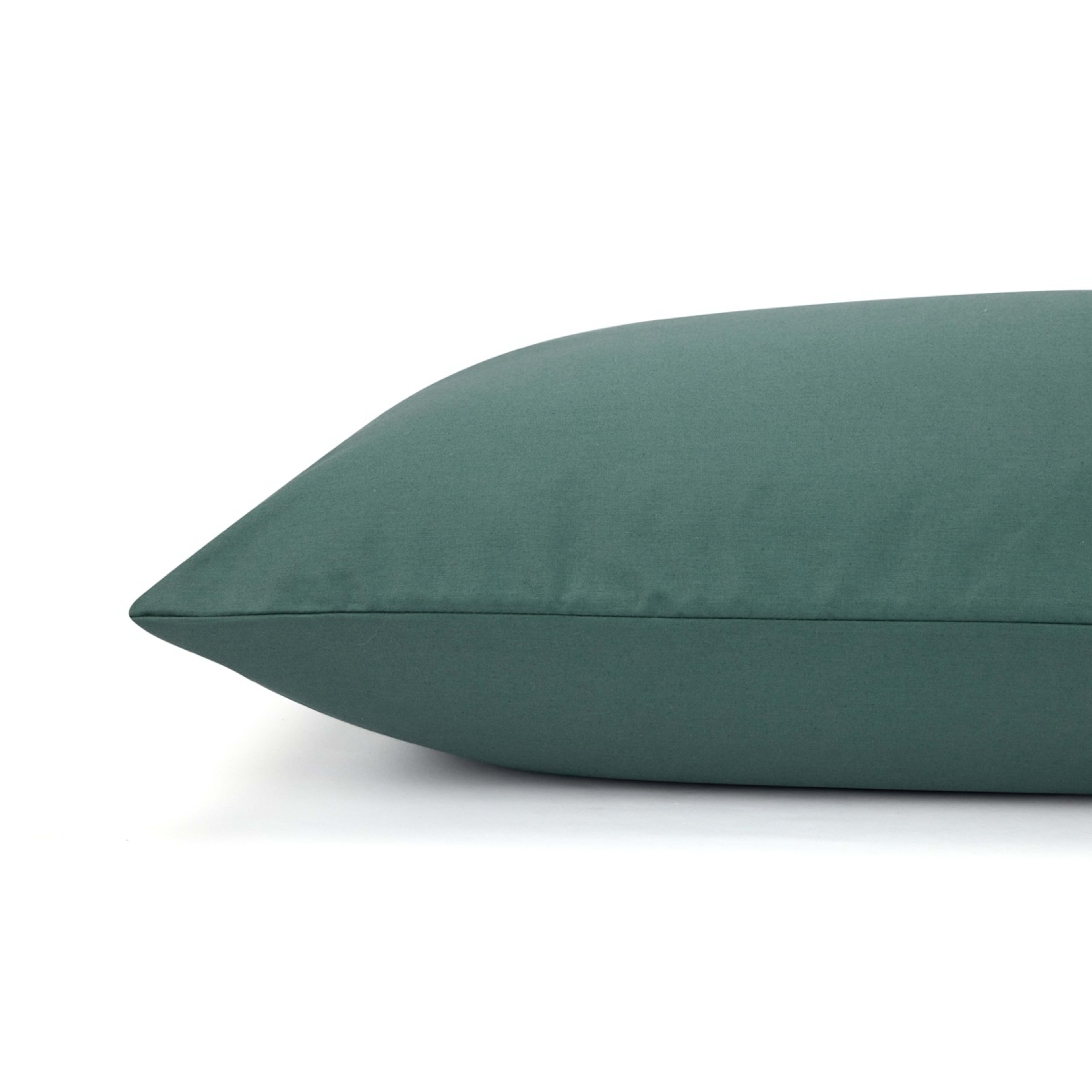 2 250 Thread Count Cotton Rich Sheet Set - Single Bed, Teal, 2 of 7