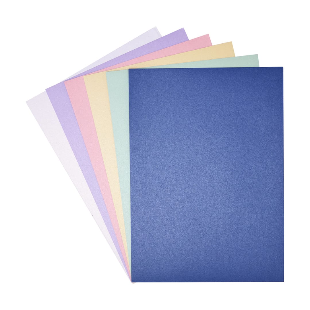24 Pack Pearlised Cardstock Kmart