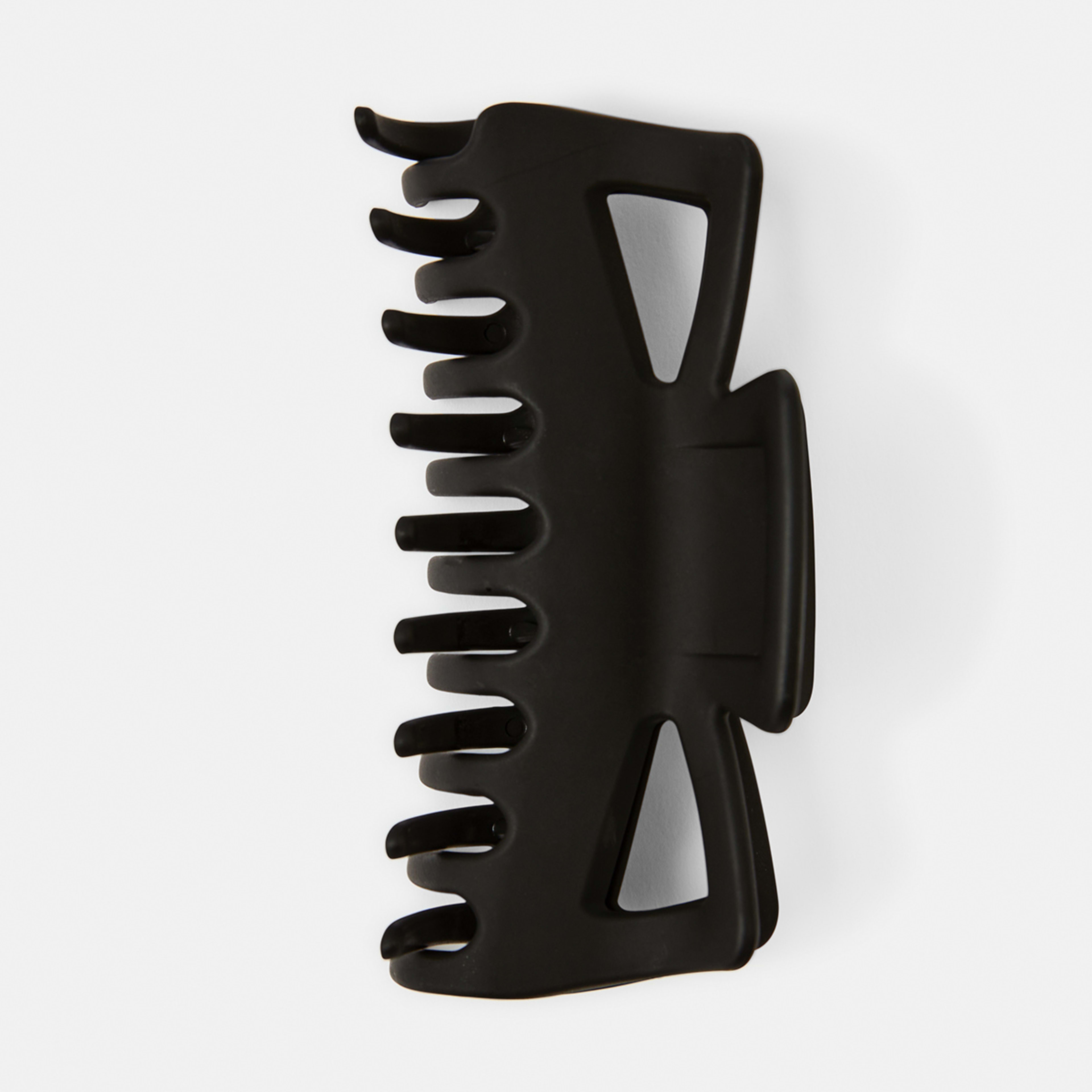 2 Black Oversized Claw Hair Clip Black, 2 of 4