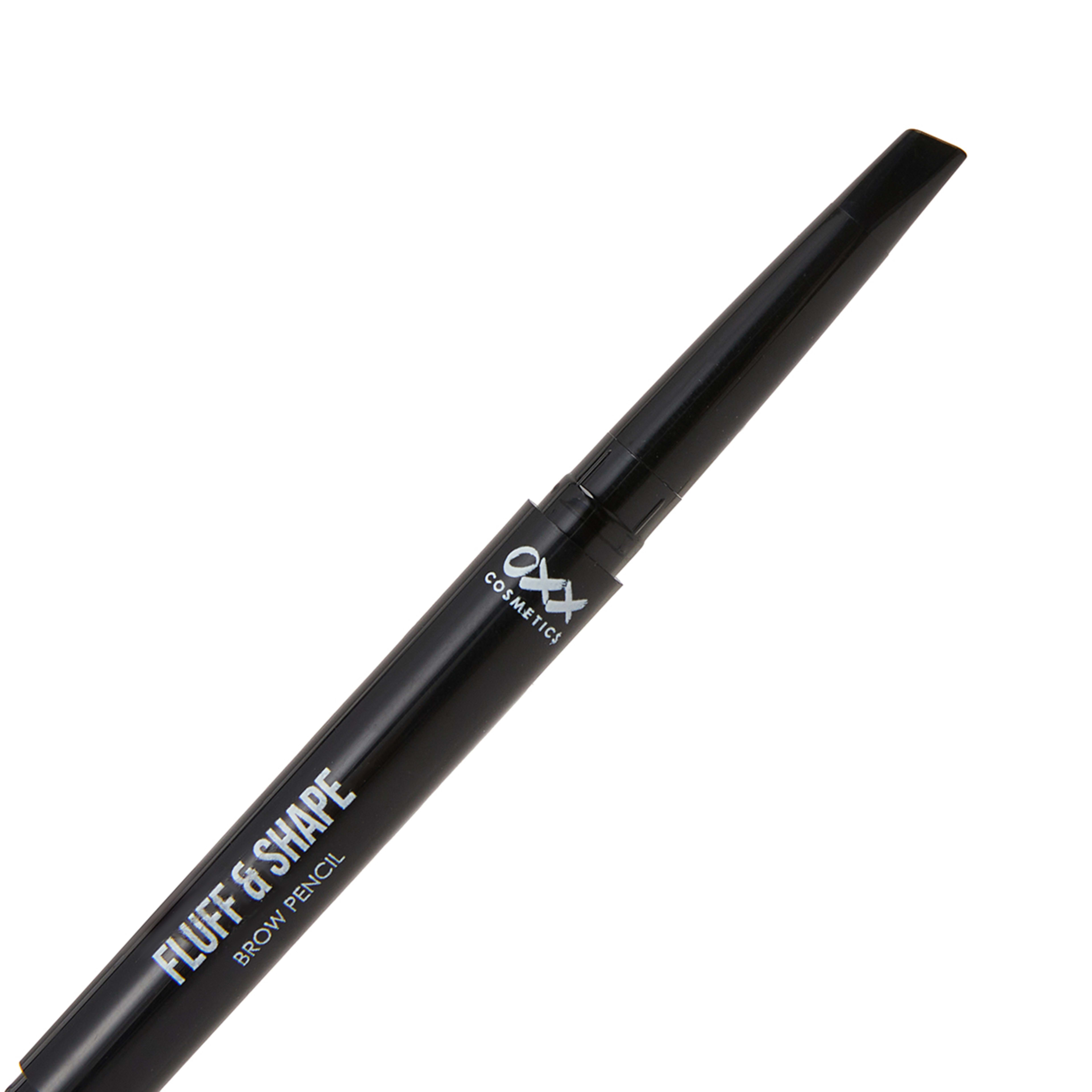 OXX Cosmetics Fluff & Shape Brow Pencil Medium Brown Kmart