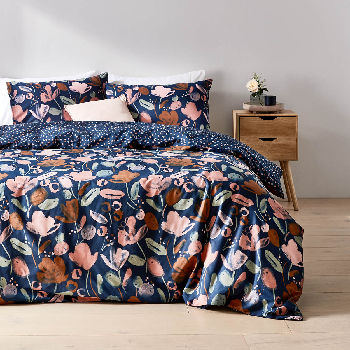 floral quilt cover kmart