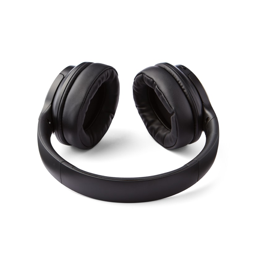 Bluetooth OverEar Headphones with Noise Cancelling Black Kmart
