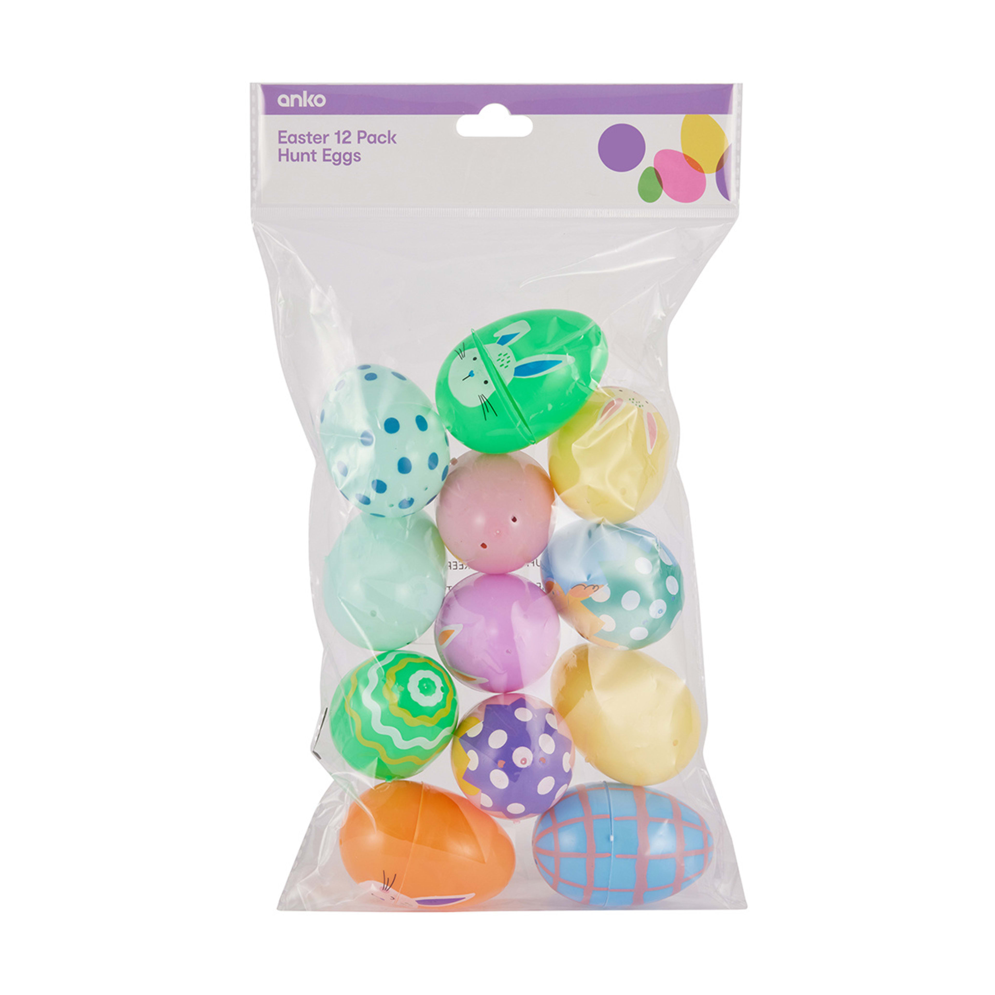 12 Pack Easter Hunt Eggs Kmart