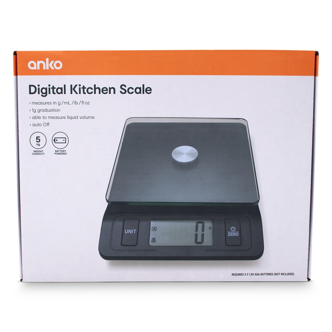 Digital Kitchen Scale Kmart