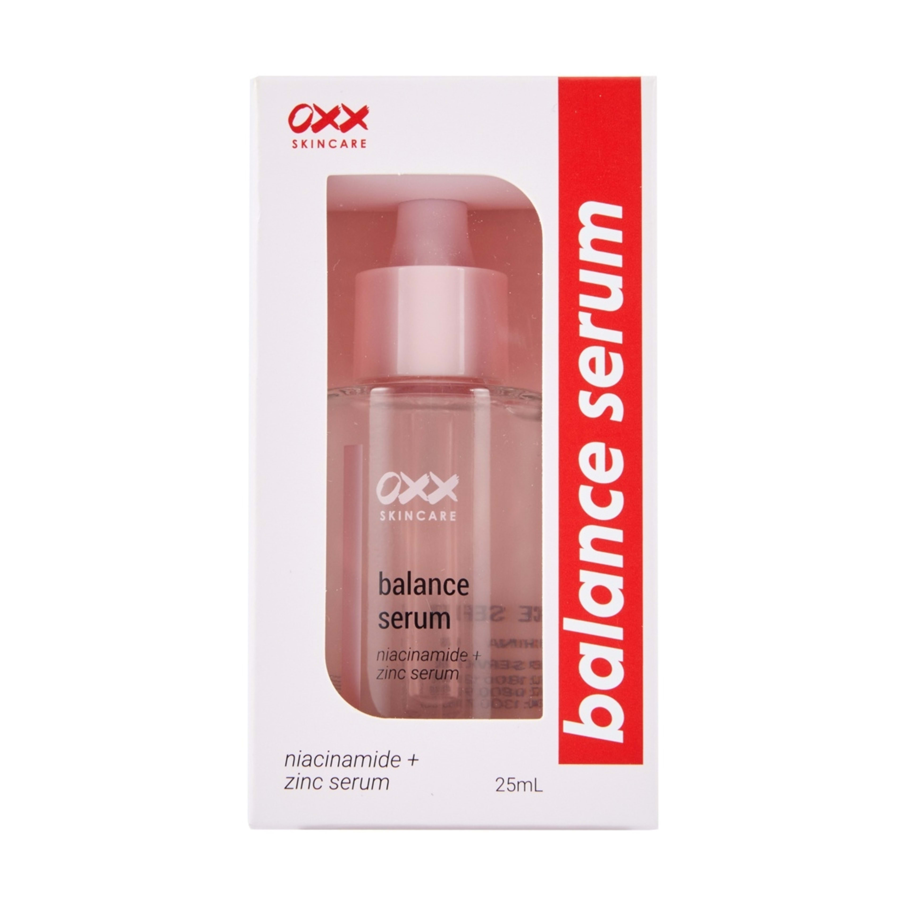 1 OXX Skincare Balance Serum 25ml - Niacinamide and Zinc