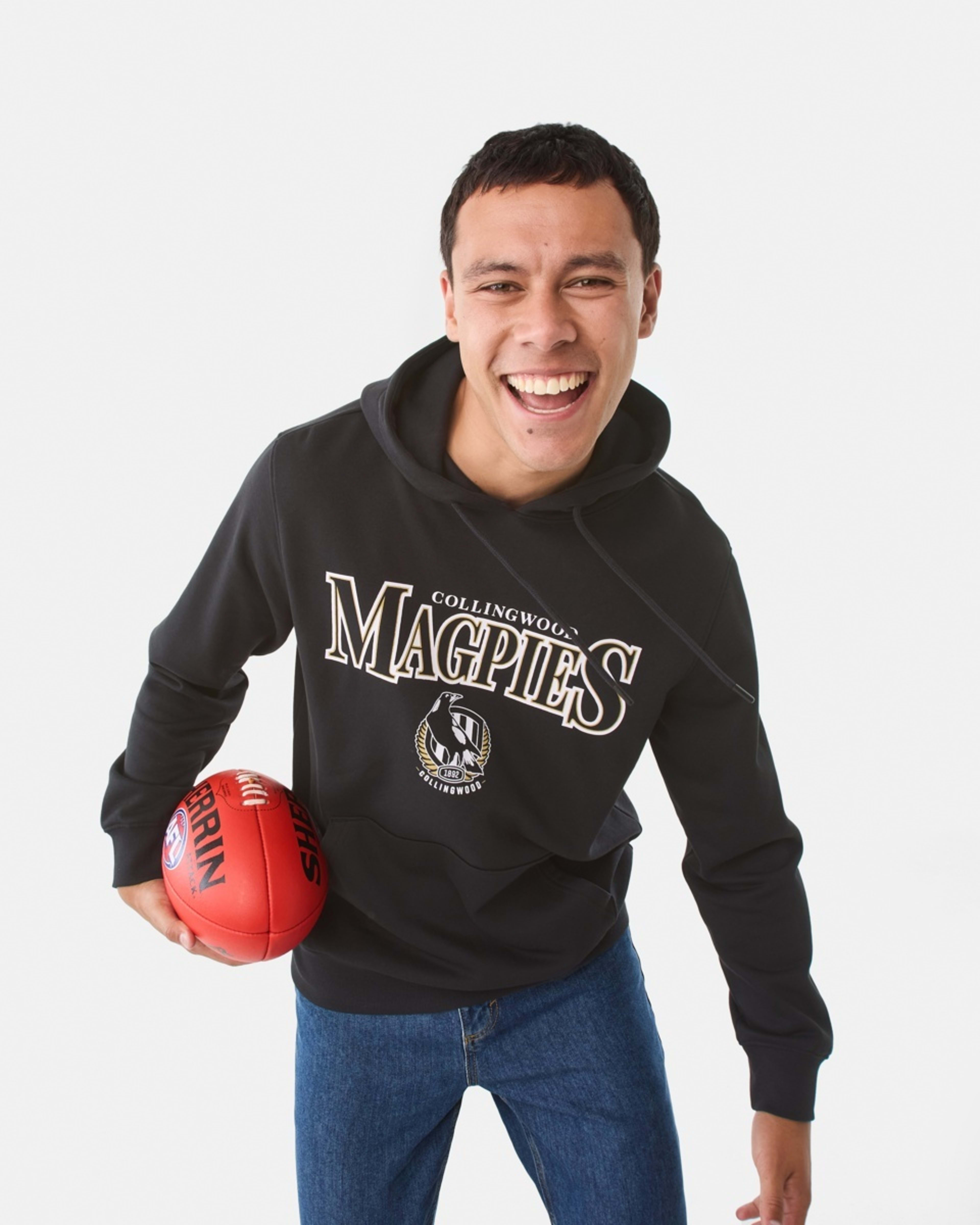 1 AFL Adult Hoodie Collingwood
