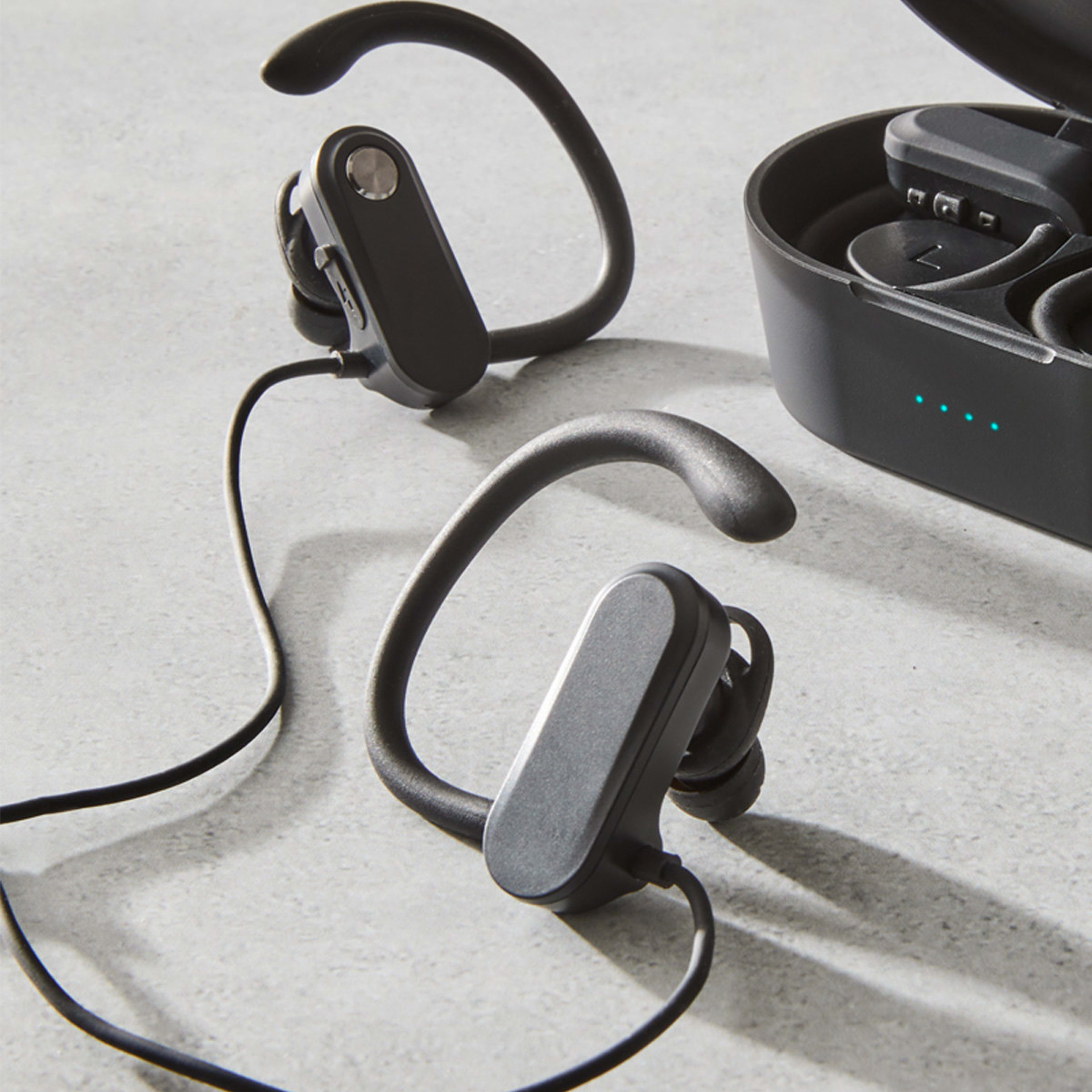 10 Sports Hook Bluetooth Earphones - Black, 10 of 10