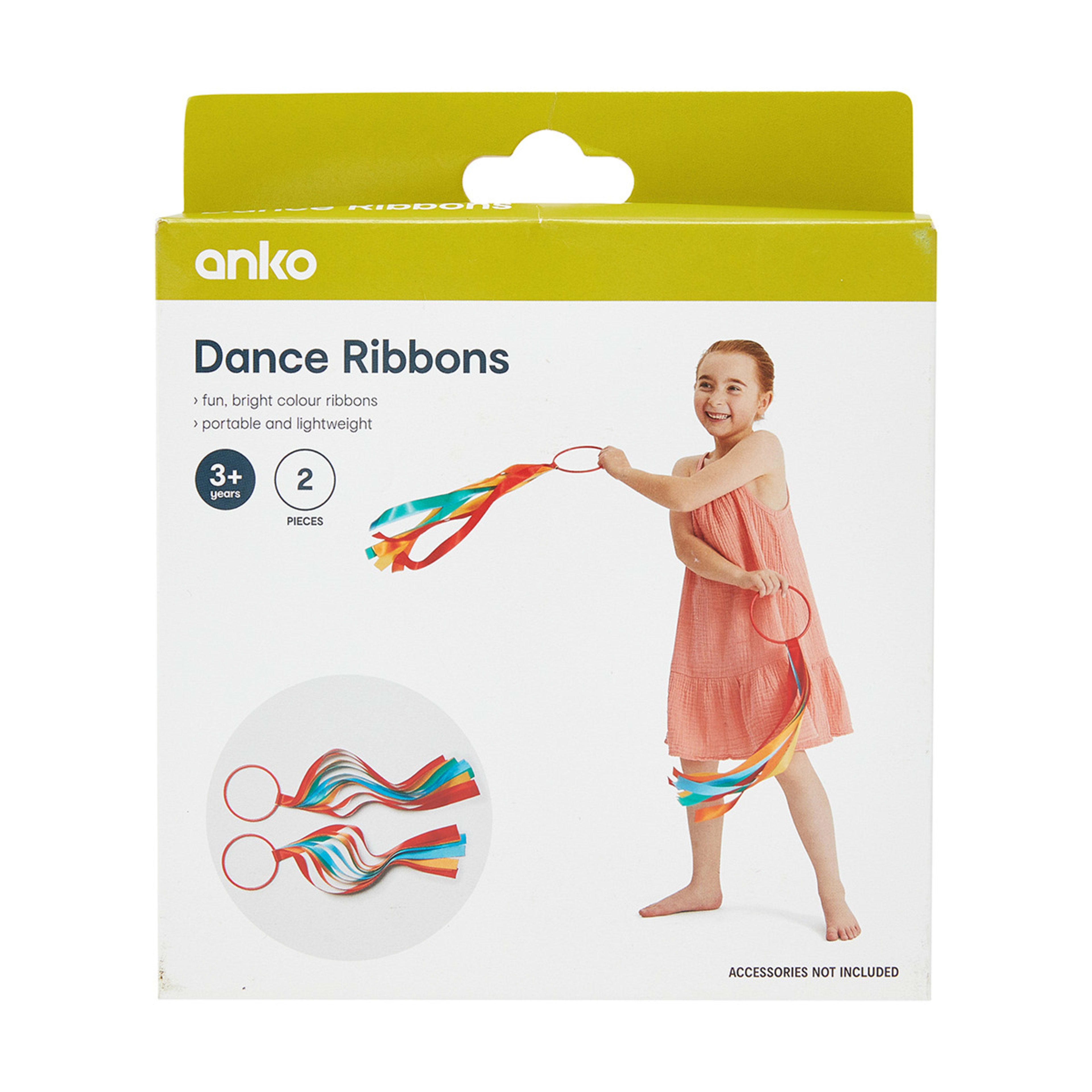 2 Piece Dance Ribbons Kmart