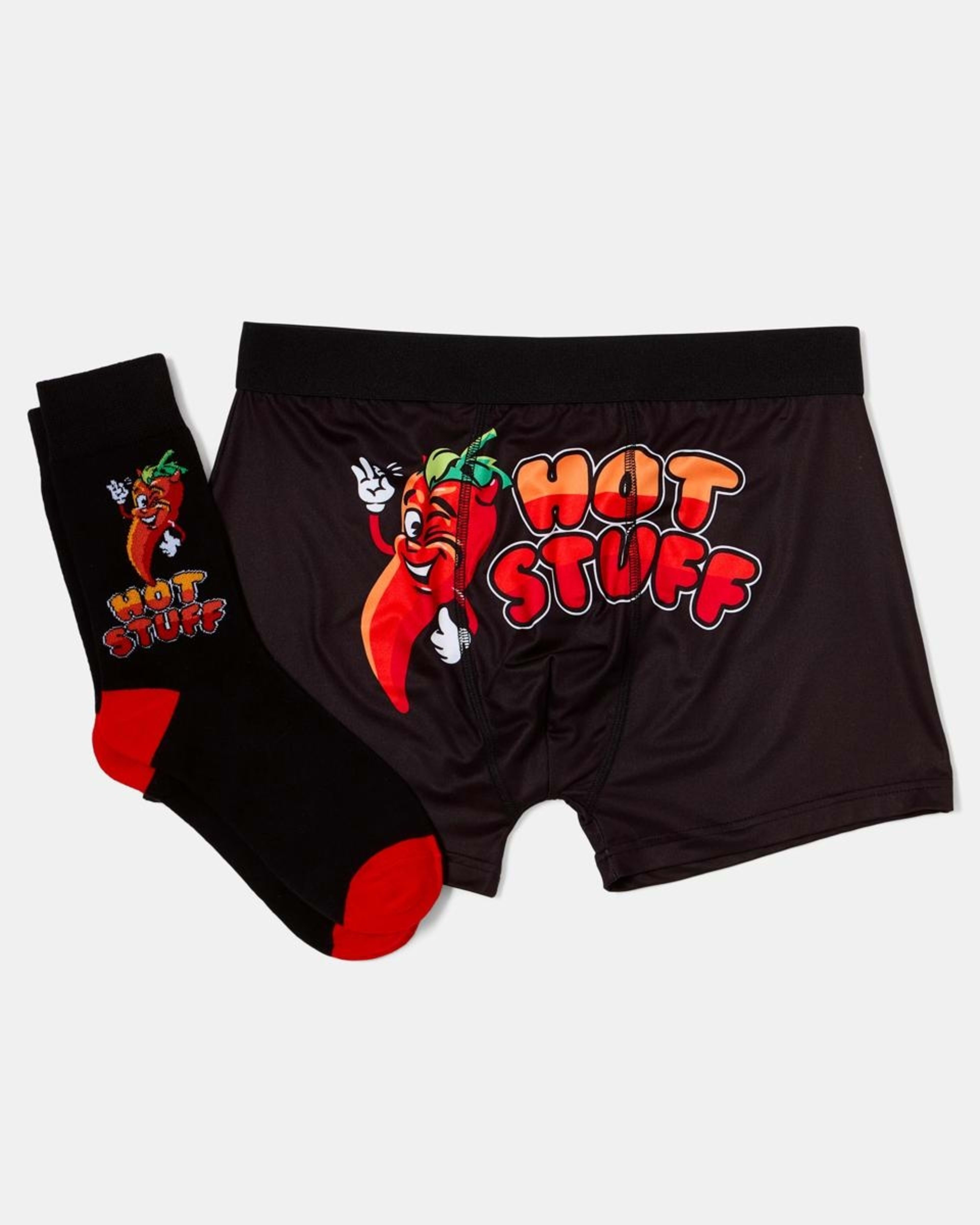 1 Trunks and Socks Set HOT STUFF CHILLI