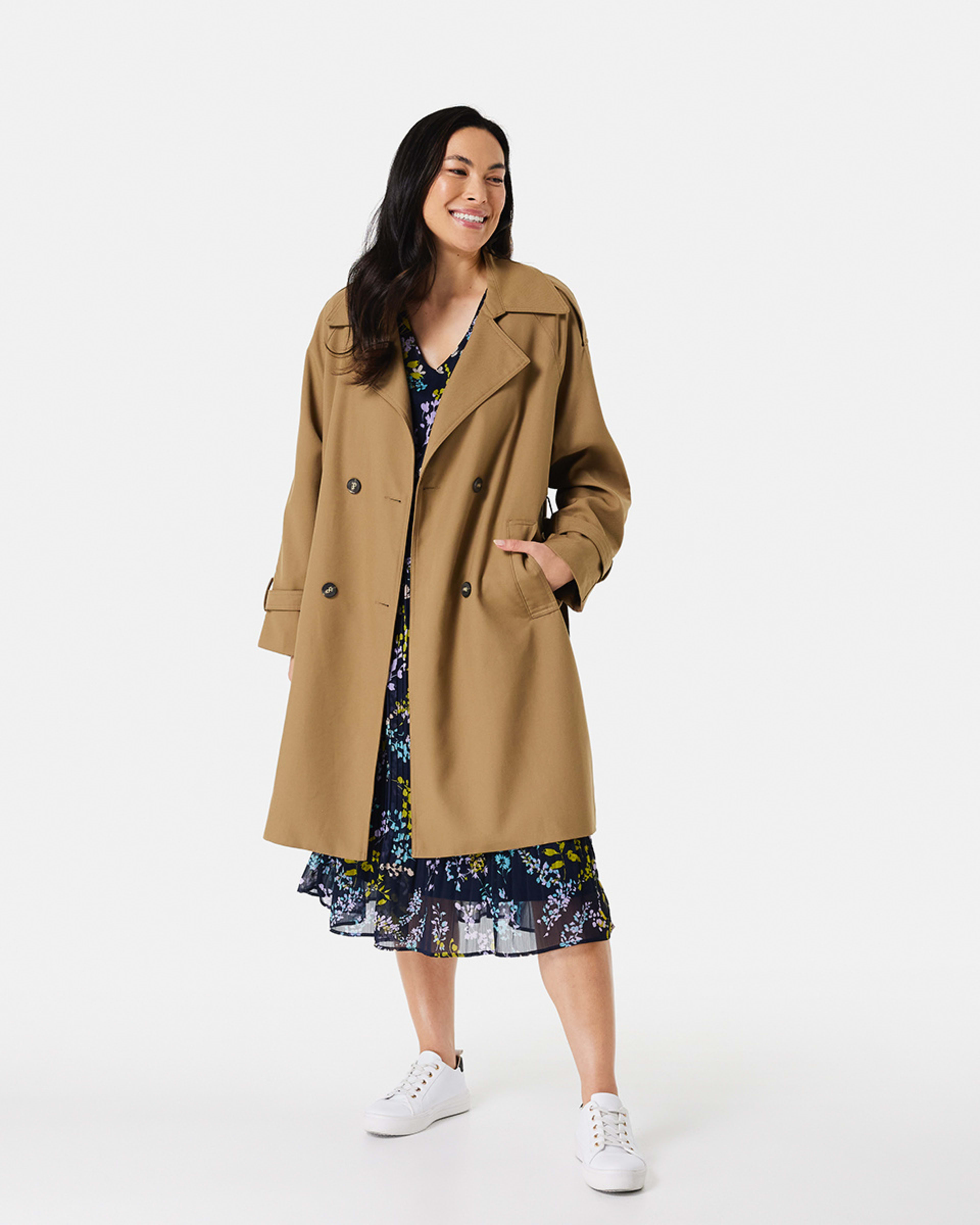 Lightweight Trench Coat Kmart