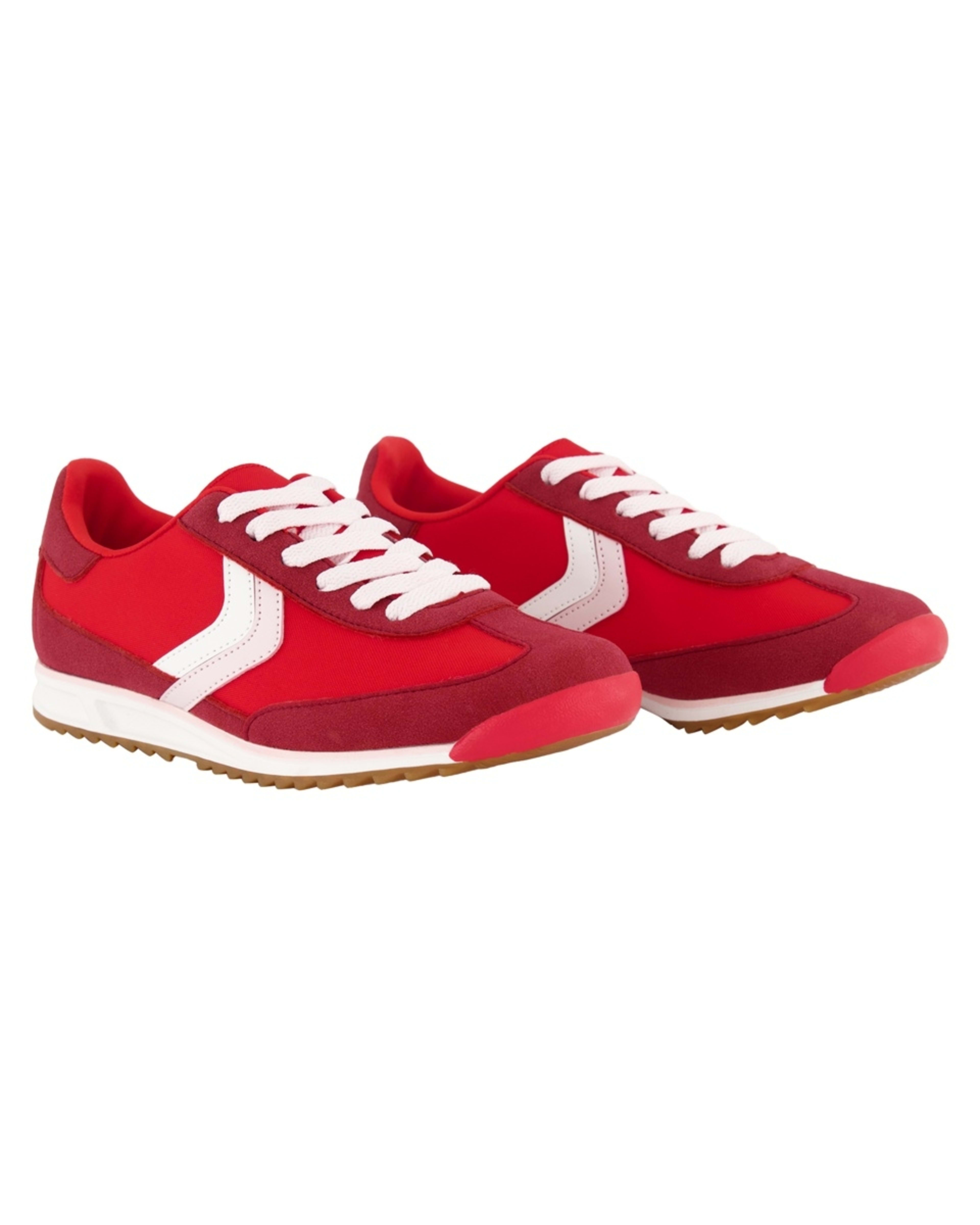 2 Retro Nylon Sneakers RIBBON RED, 2 of 5