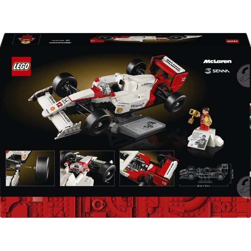 LEGO Icons McLaren MP4/4 & Ayrton Senna 10330 - Kmart