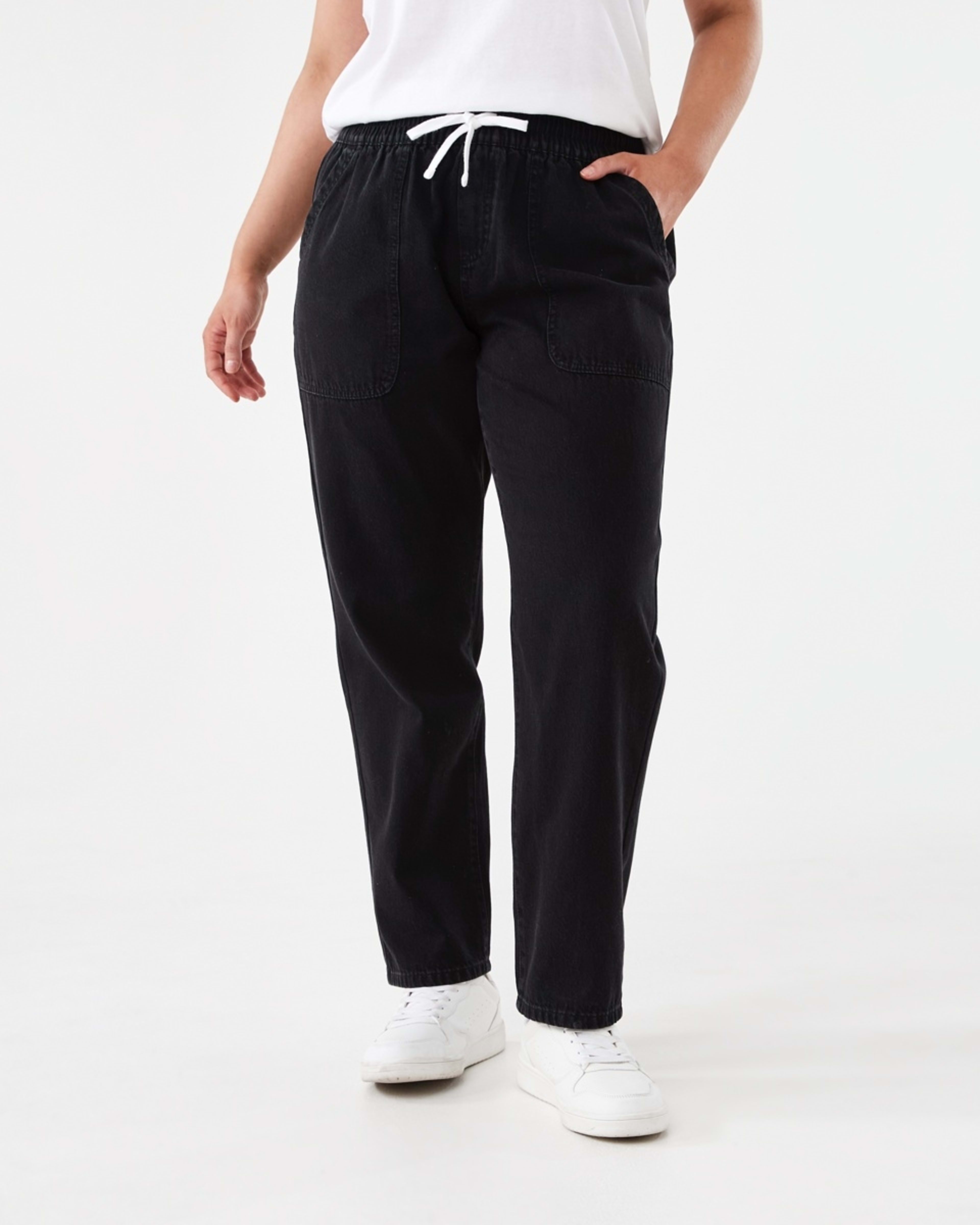 1 Denim Joggers BLACK WASH, 1 of 5