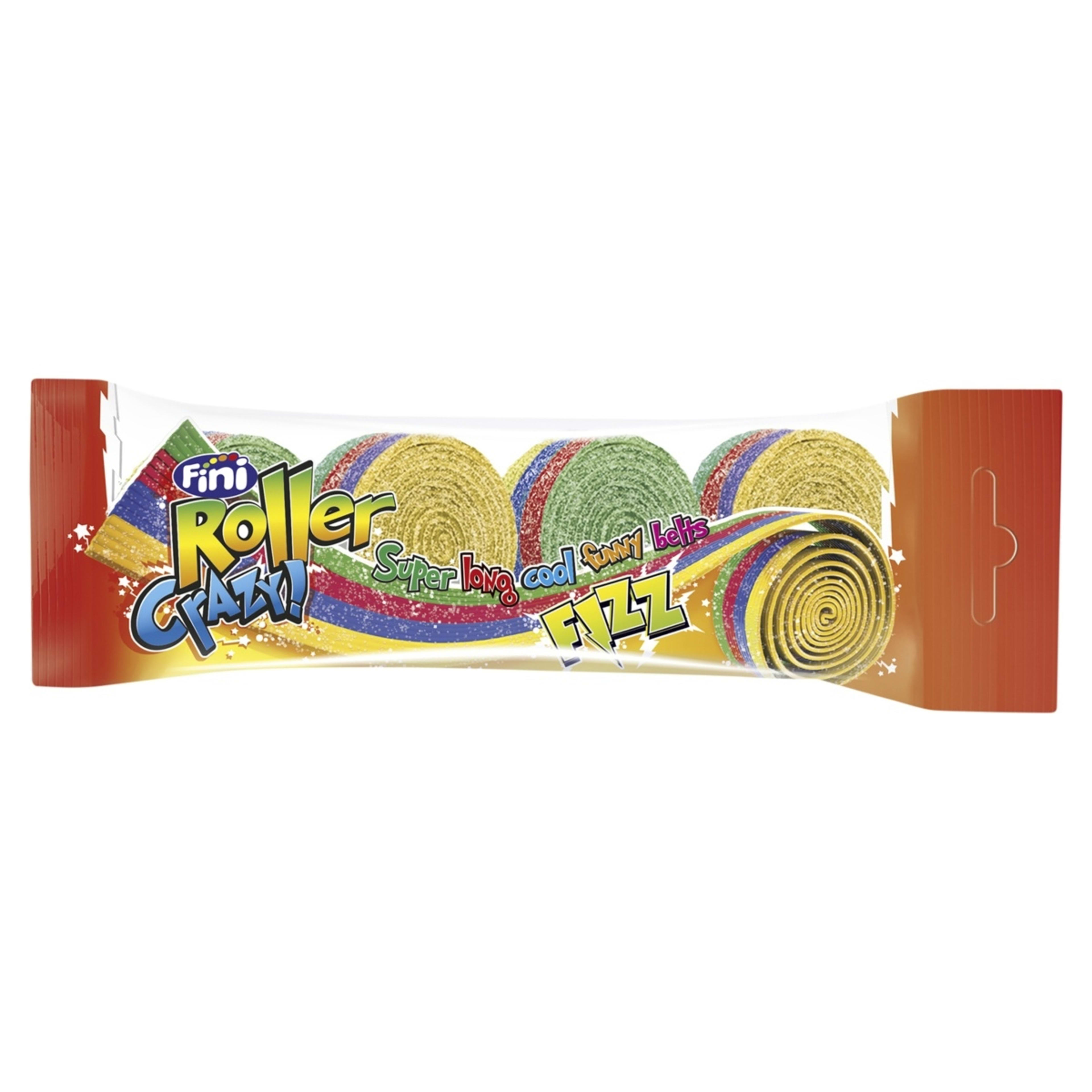 1 4 Pack Fini Roller Crazy! Fizz Belts 75g