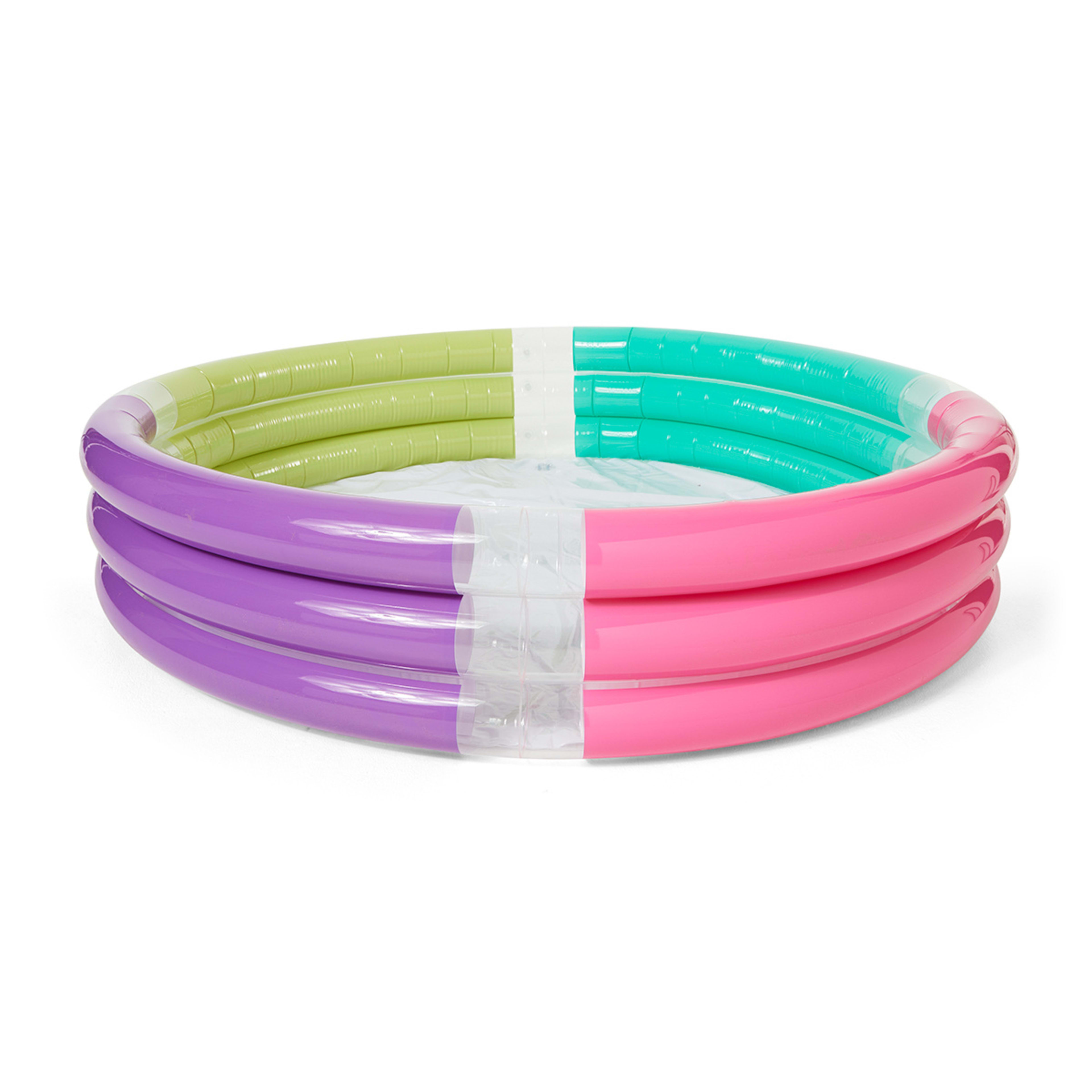 Inflatable 3 Ring Pool Colour Panel Kmart NZ