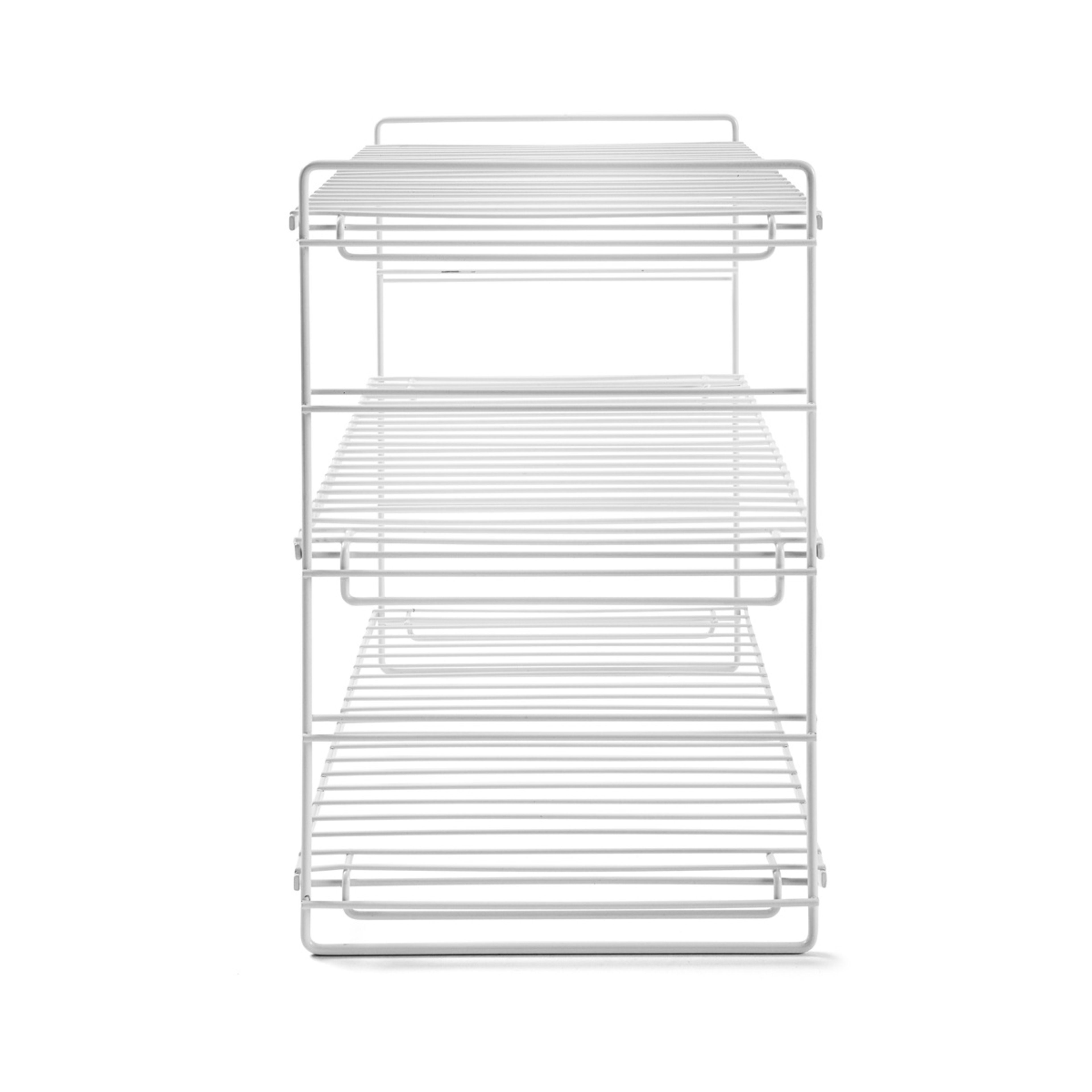 5 White Wire 3 Tier Shelf, 5 of 7