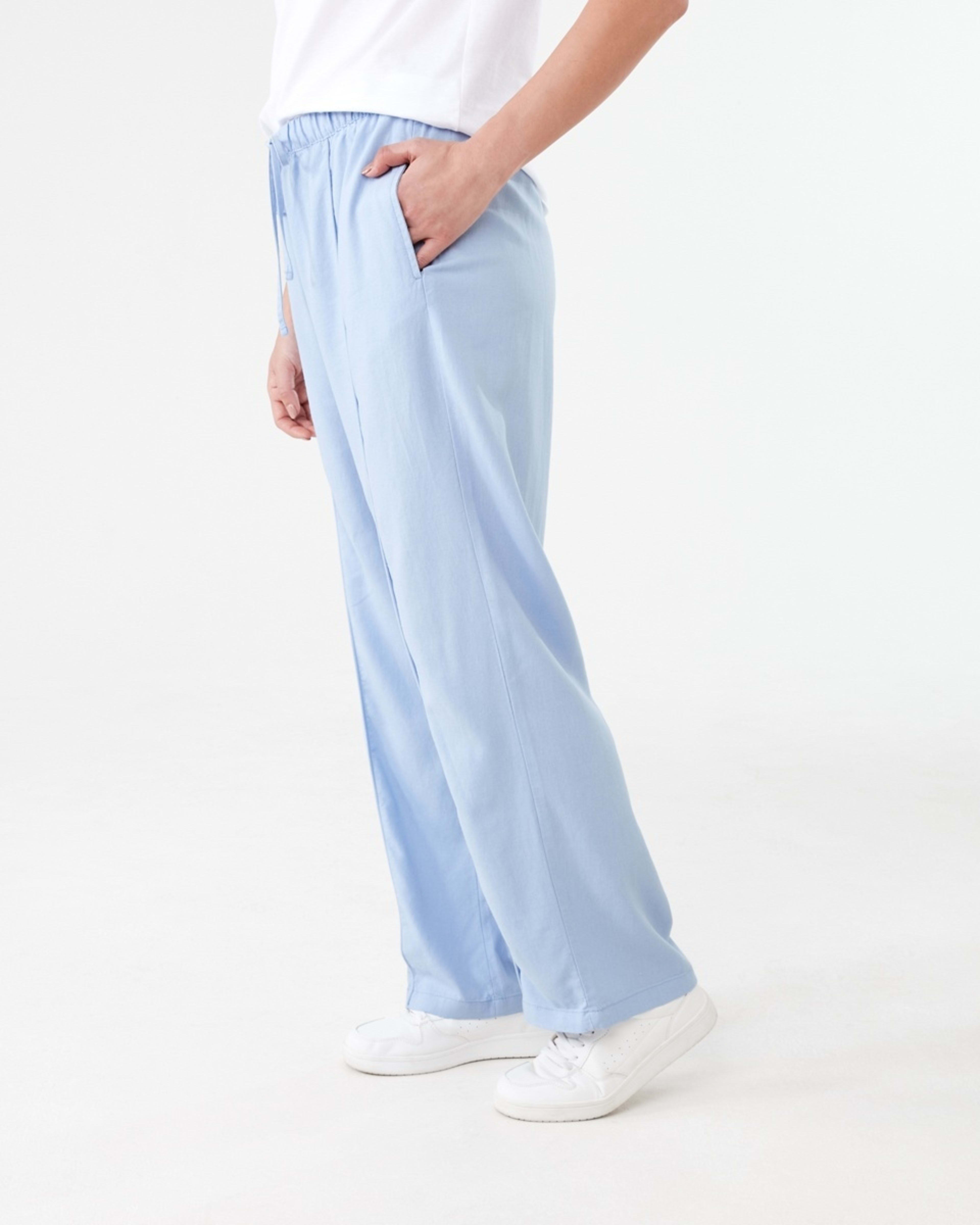 2 Textured Seam Front Pants BRUNI BLUE, 2 of 6