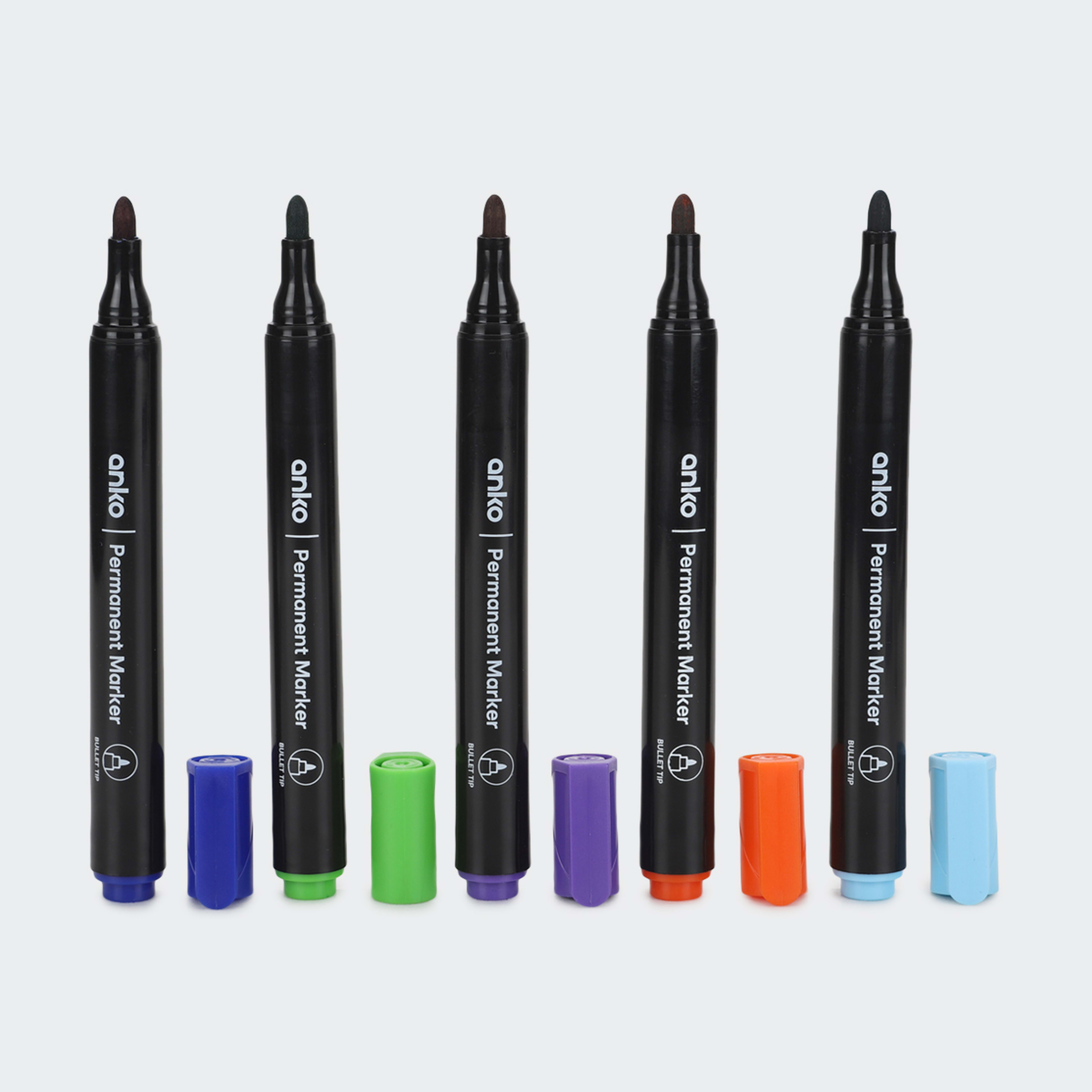 10 Pack Permanent Markers Kmart