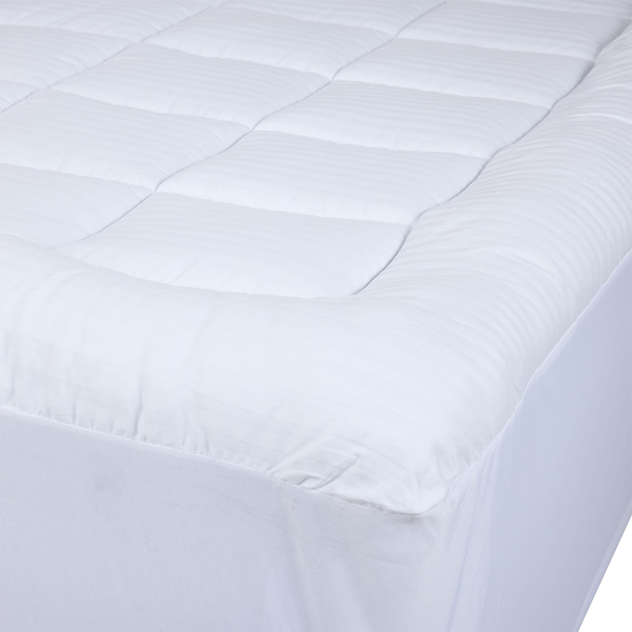 High Loft Mattress Topper King Bed, White Kmart